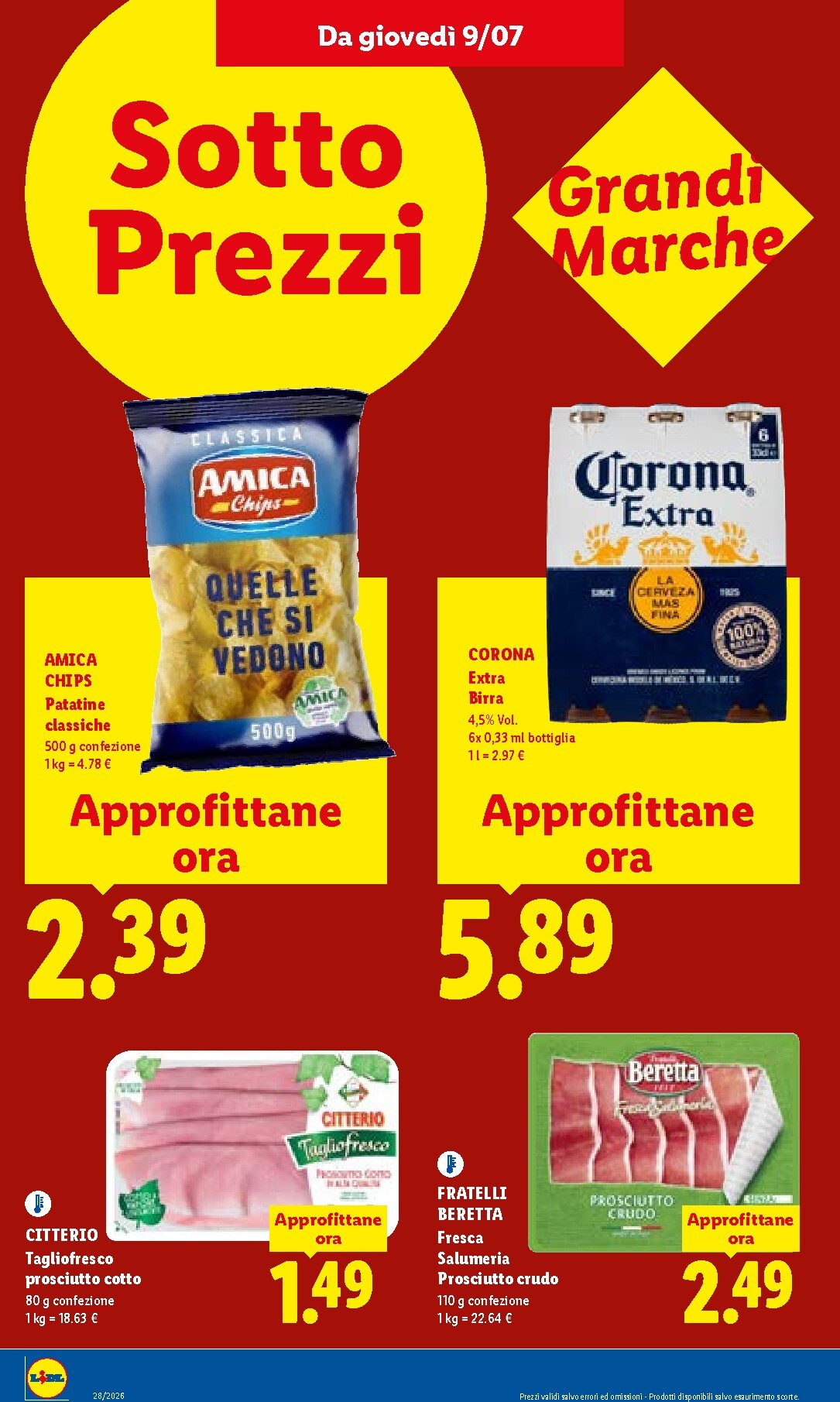 lidl - Volantino attuale di Lidl - Volantino settimanale valido dal giovedì 09/07/2026 al mercoledì 15/07/2026 - page: 18