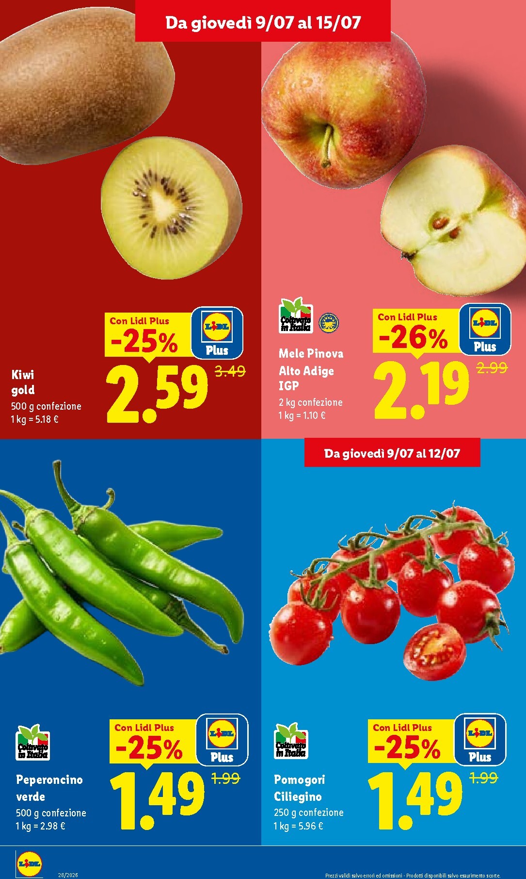lidl - Volantino attuale di Lidl - Volantino settimanale valido dal giovedì 09/07/2026 al mercoledì 15/07/2026 - page: 6