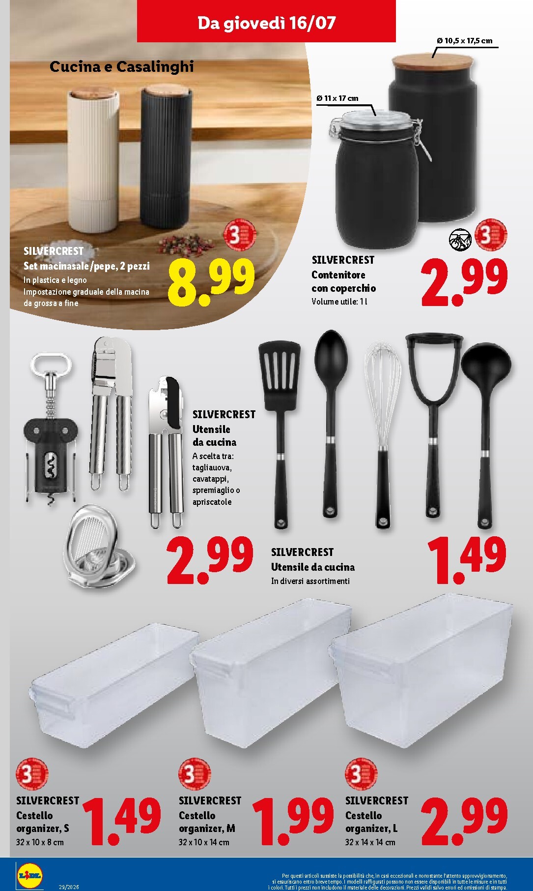 lidl - Volantino attuale di Lidl valido dal giovedì 16/07/2026 al mercoledì 22/07/2026 - page: 36