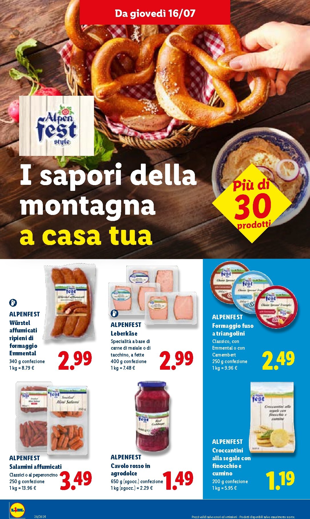 lidl - Volantino attuale di Lidl valido dal giovedì 16/07/2026 al mercoledì 22/07/2026 - page: 18