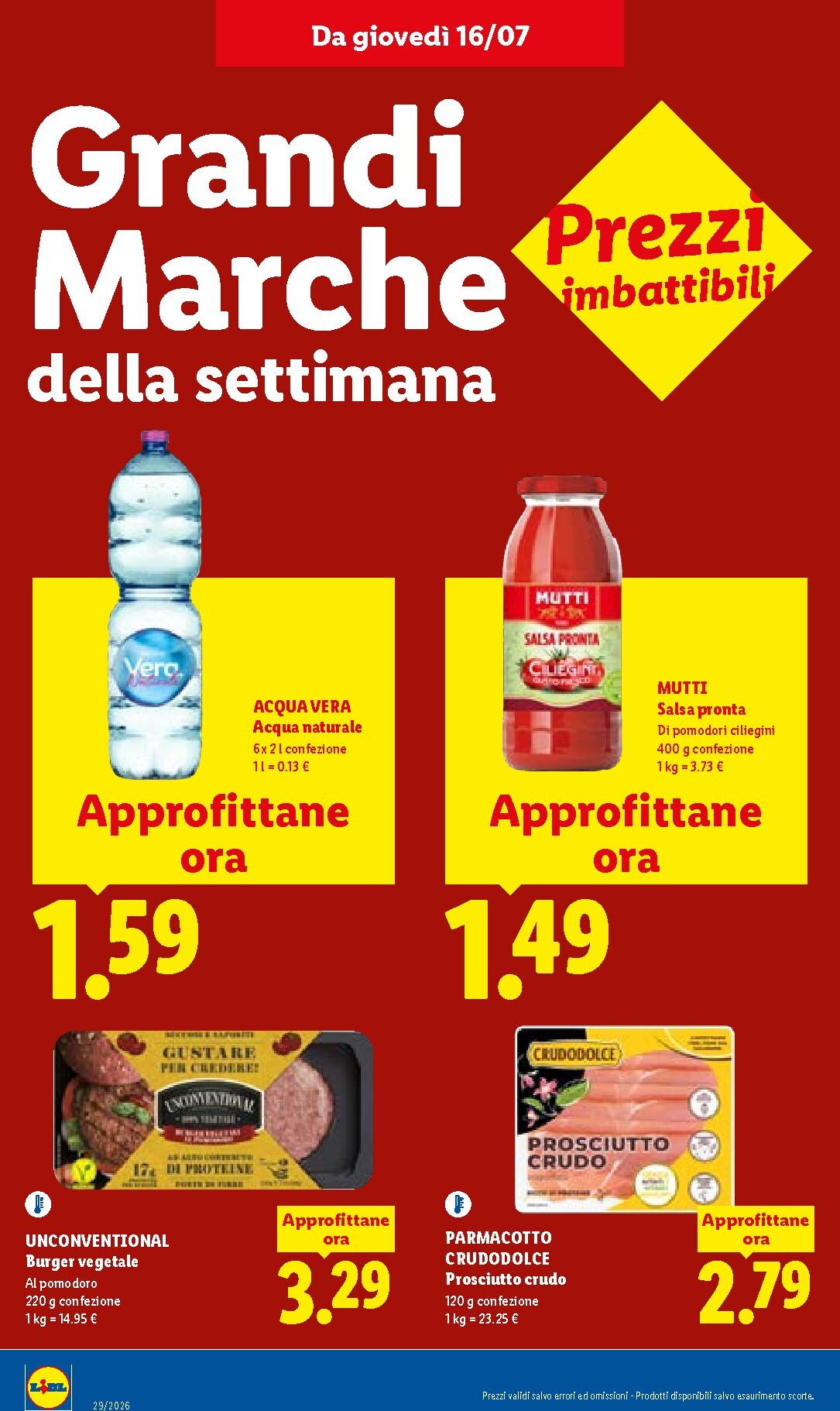 lidl - Volantino attuale di Lidl valido dal giovedì 16/07/2026 al mercoledì 22/07/2026 - page: 16