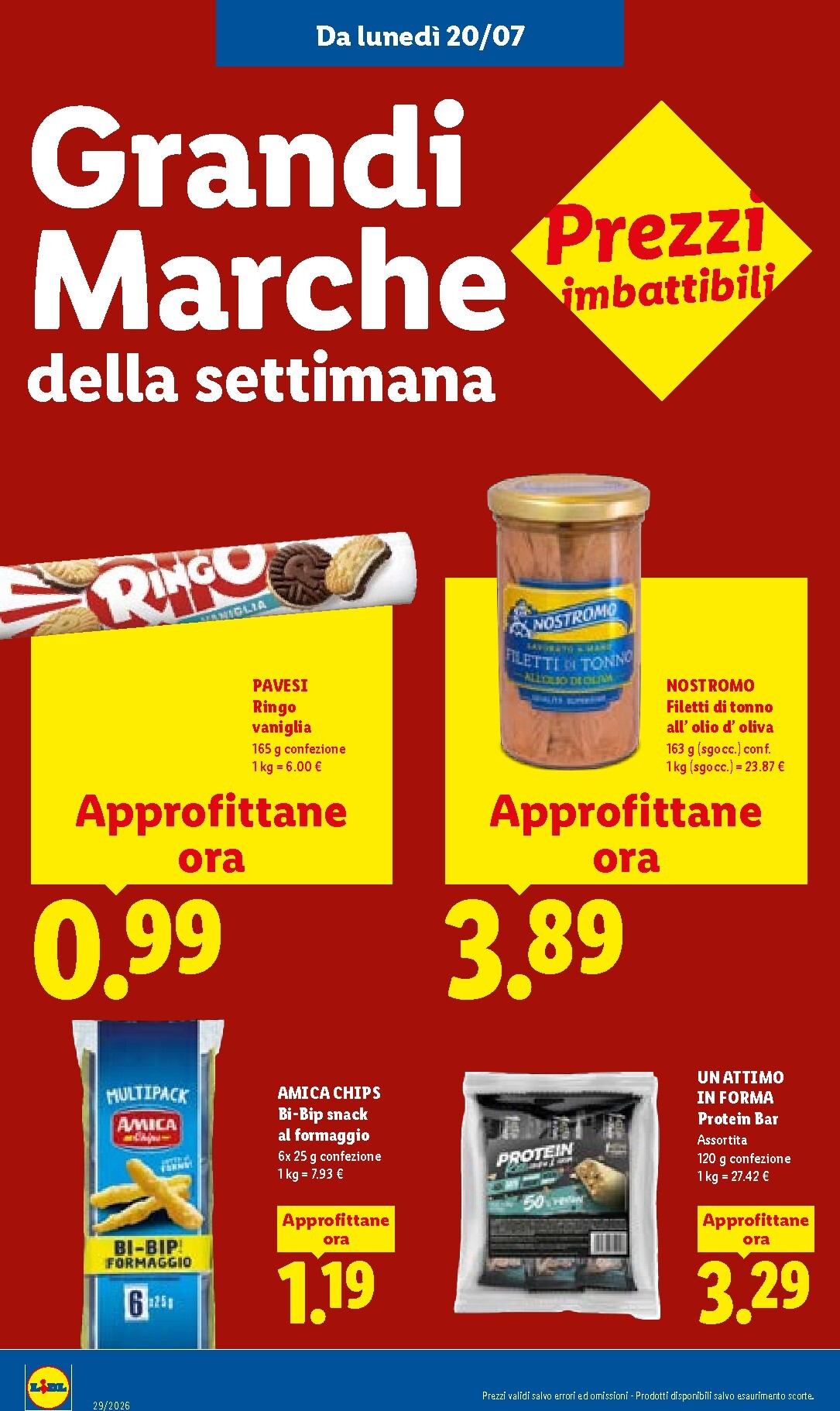 lidl - Volantino attuale di Lidl valido dal giovedì 16/07/2026 al mercoledì 22/07/2026 - page: 52