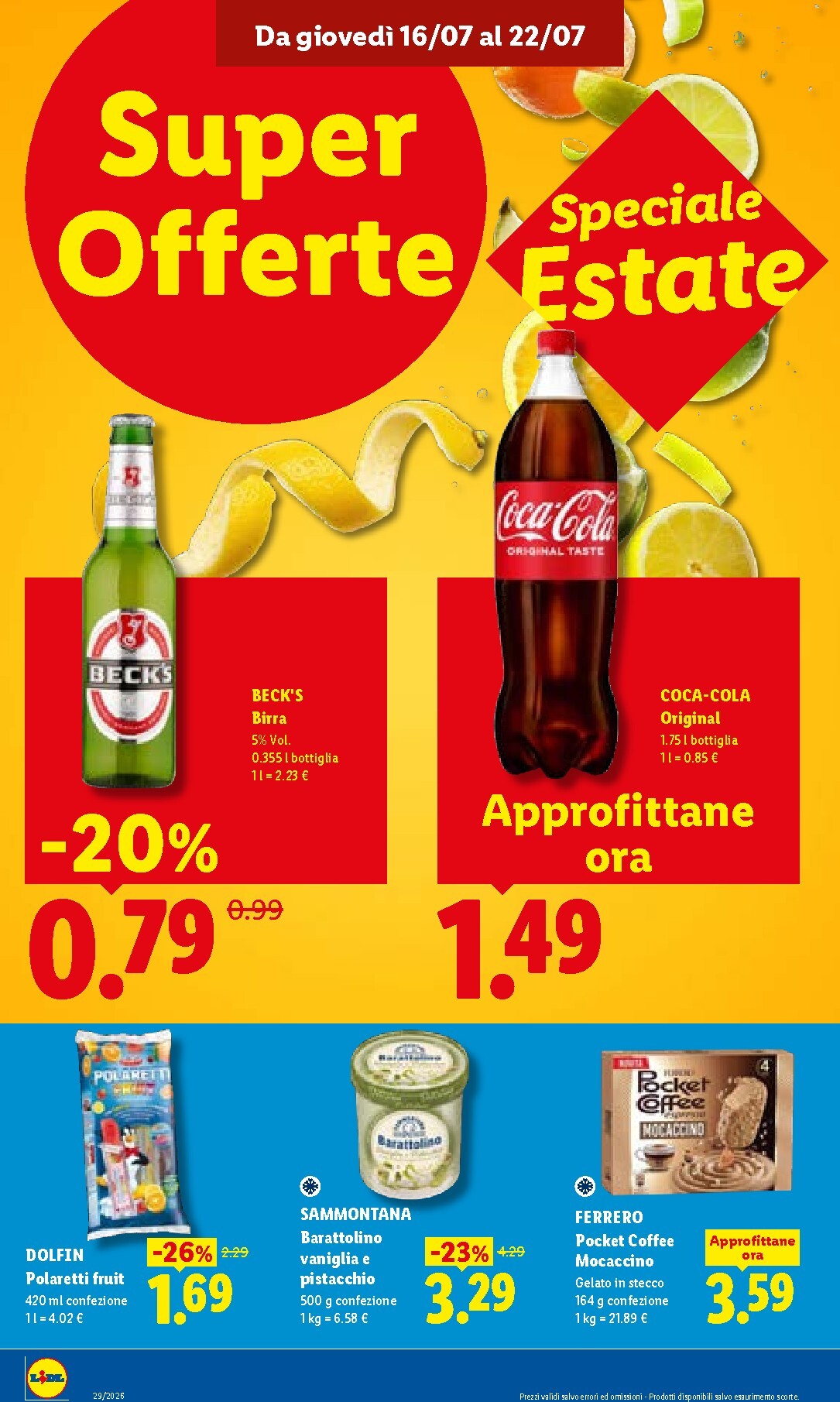 lidl - Volantino attuale di Lidl valido dal giovedì 16/07/2026 al mercoledì 22/07/2026 - page: 14