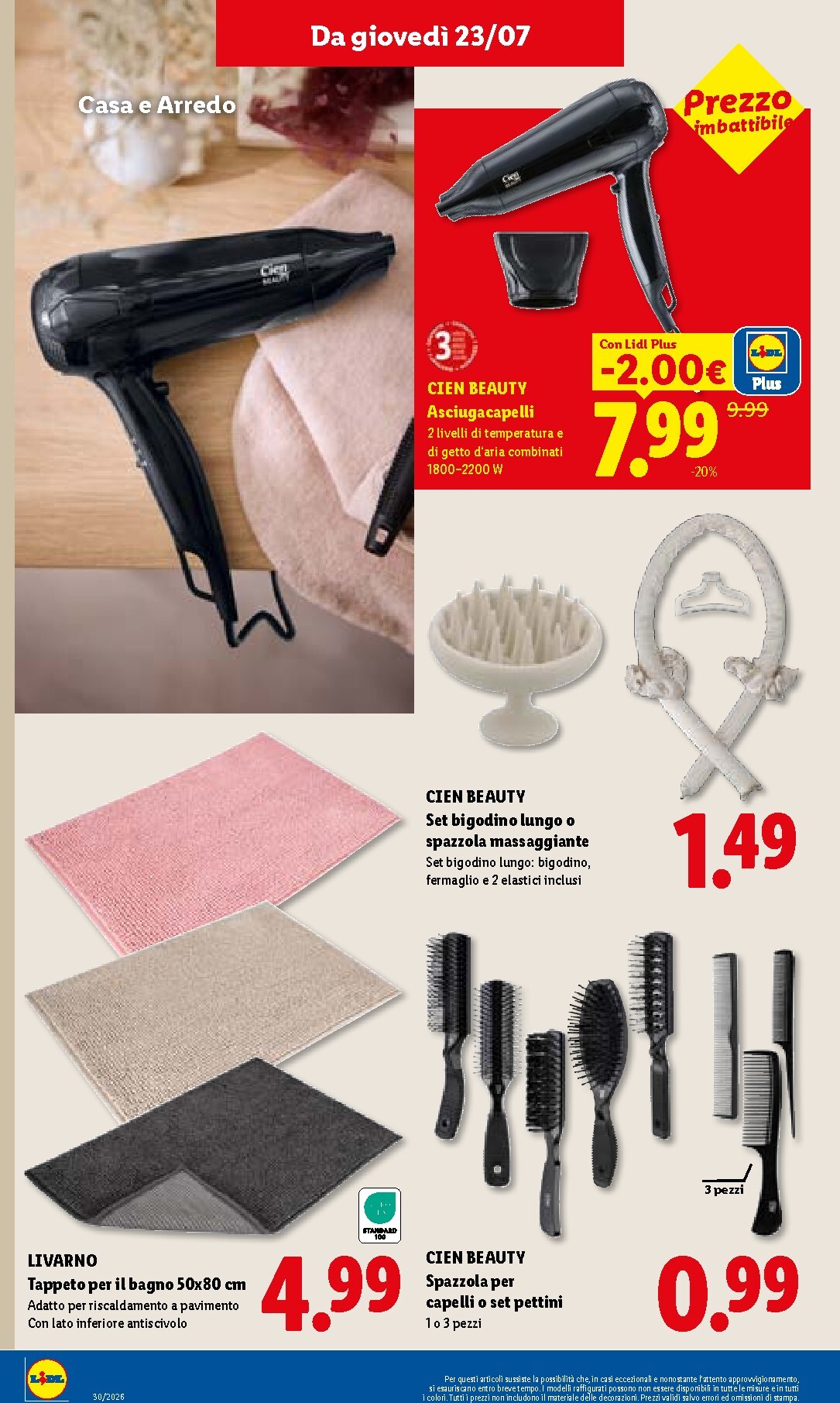 lidl - Volantino Lidl per la prossima settimana dal giovedì 23/07/2026 al mercoledì 29/07/2026 - page: 26