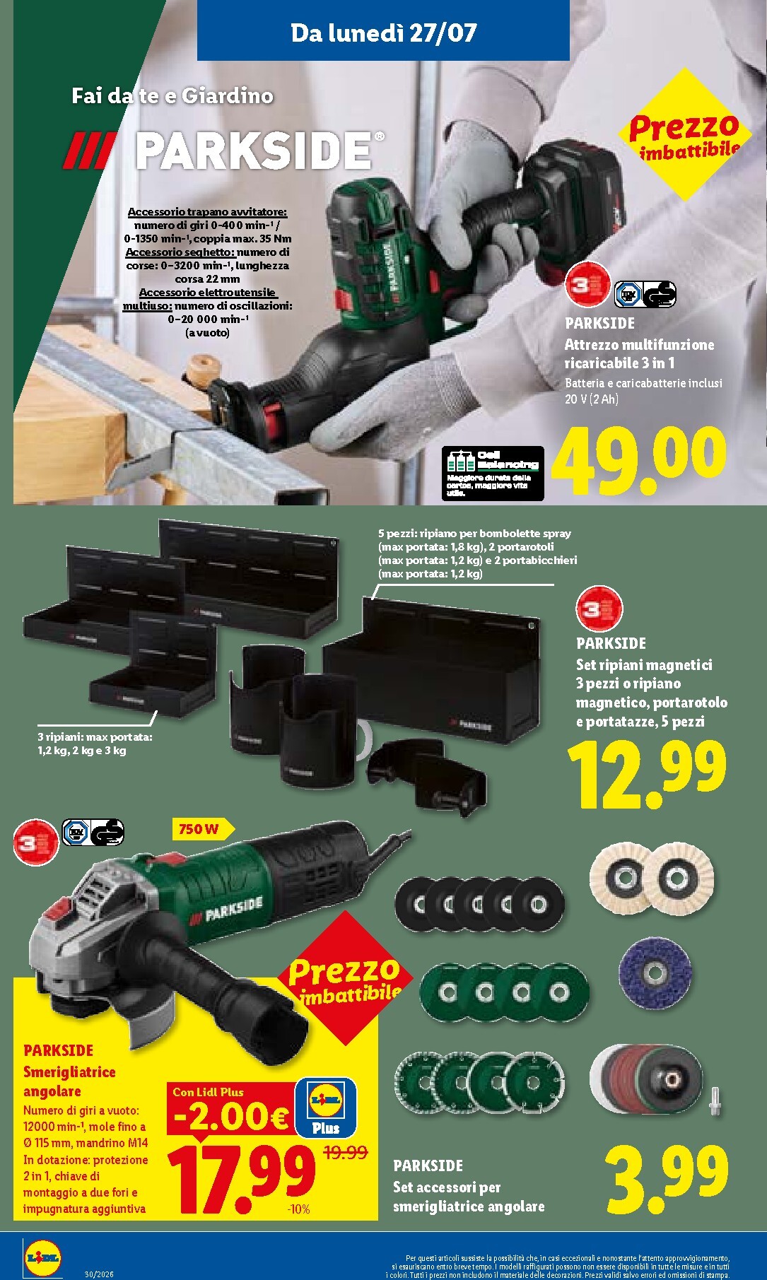 lidl - Volantino Lidl per la prossima settimana dal giovedì 23/07/2026 al mercoledì 29/07/2026 - page: 36