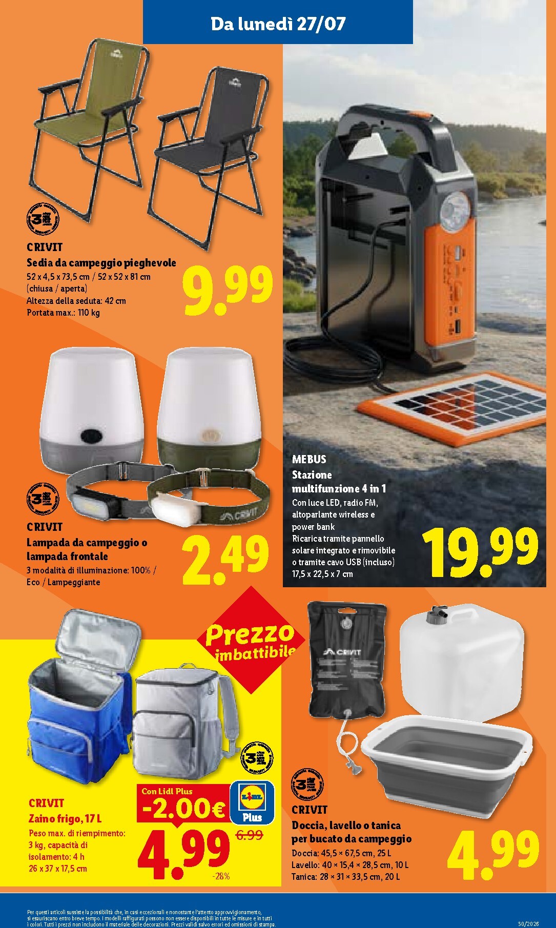 lidl - Volantino Lidl per la prossima settimana dal giovedì 23/07/2026 al mercoledì 29/07/2026 - page: 43