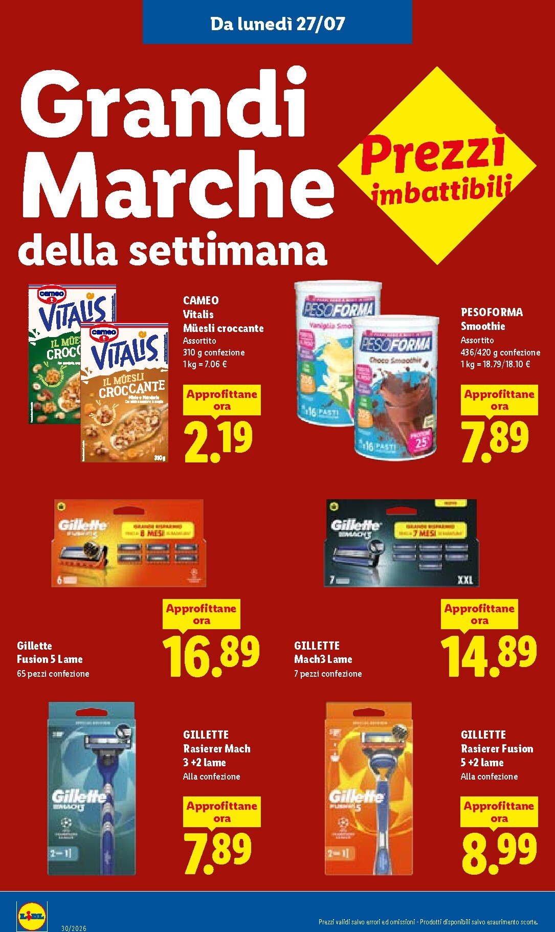 lidl - Volantino Lidl per la prossima settimana dal giovedì 23/07/2026 al mercoledì 29/07/2026 - page: 50