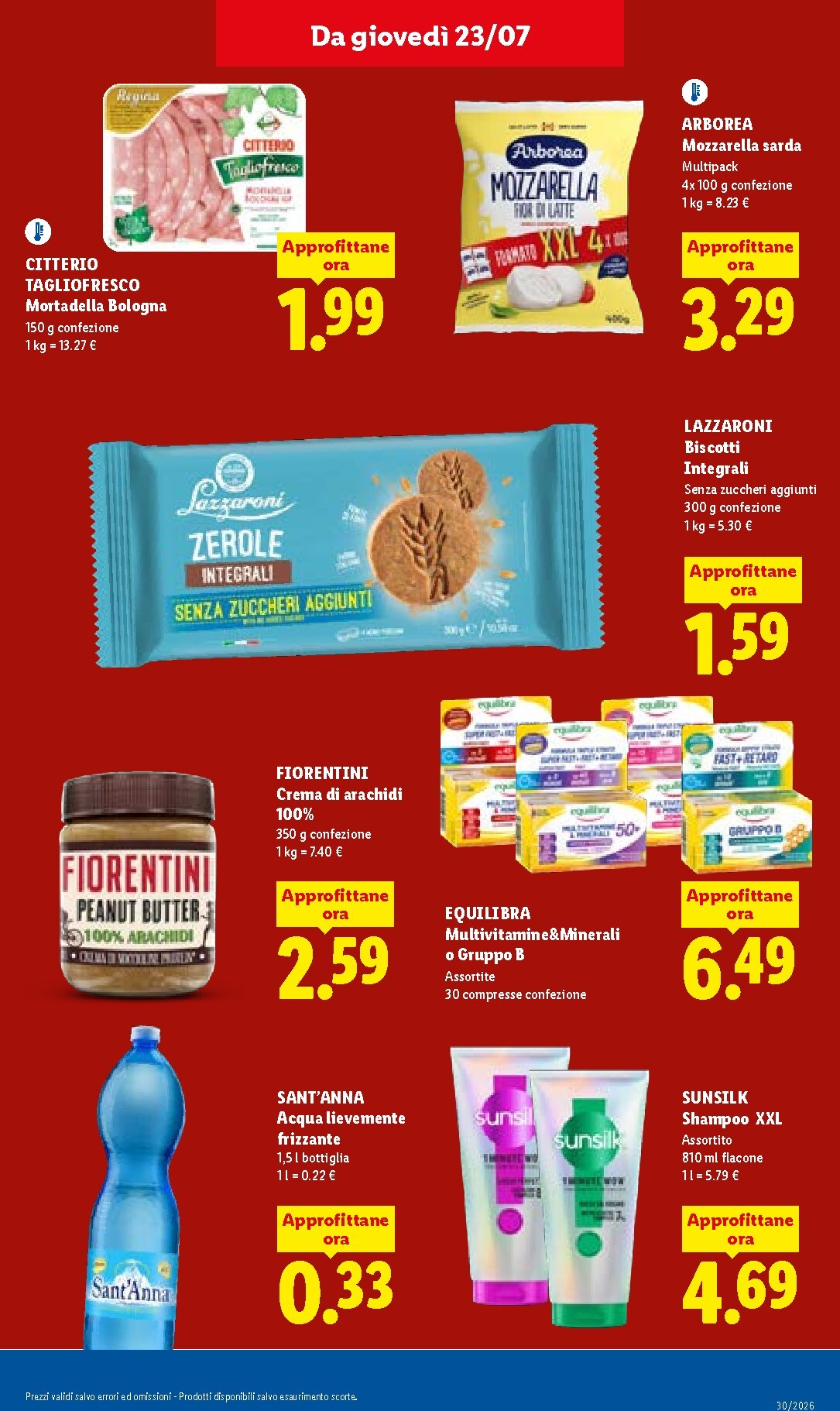 lidl - Volantino attuale di Lidl valido dal giovedì 23/07/2026 al mercoledì 29/07/2026 - page: 23