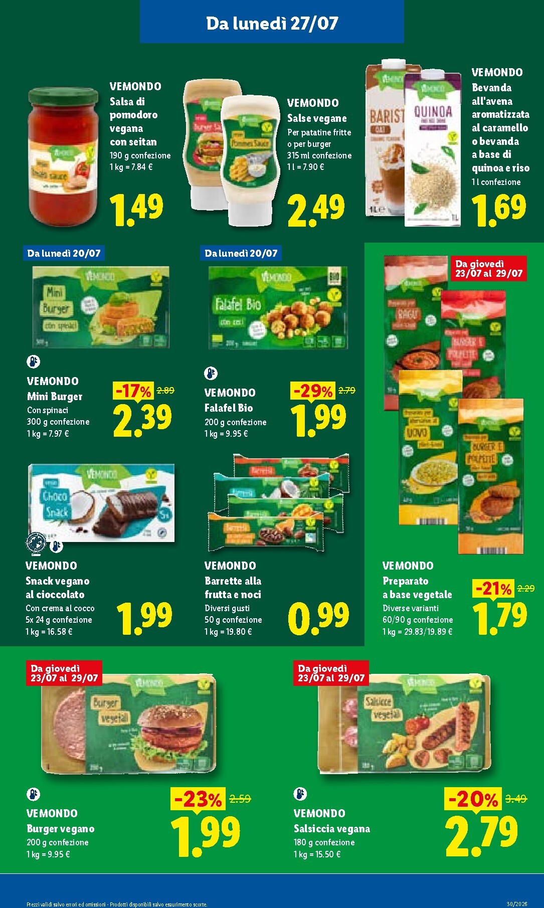 lidl - Volantino attuale di Lidl valido dal giovedì 23/07/2026 al mercoledì 29/07/2026 - page: 47