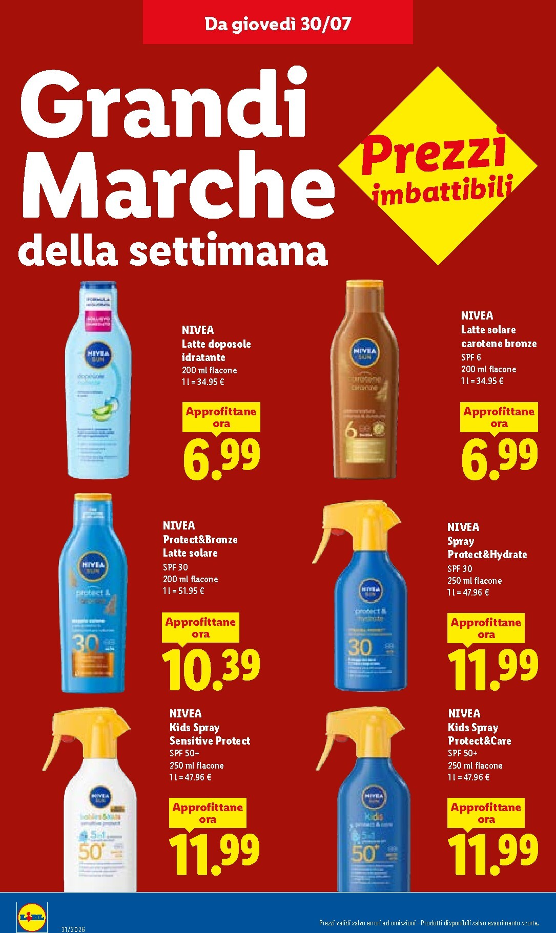 lidl - Volantino Lidl per la prossima settimana dal giovedì 30/07/2026 al mercoledì 05/08/2026 - page: 14
