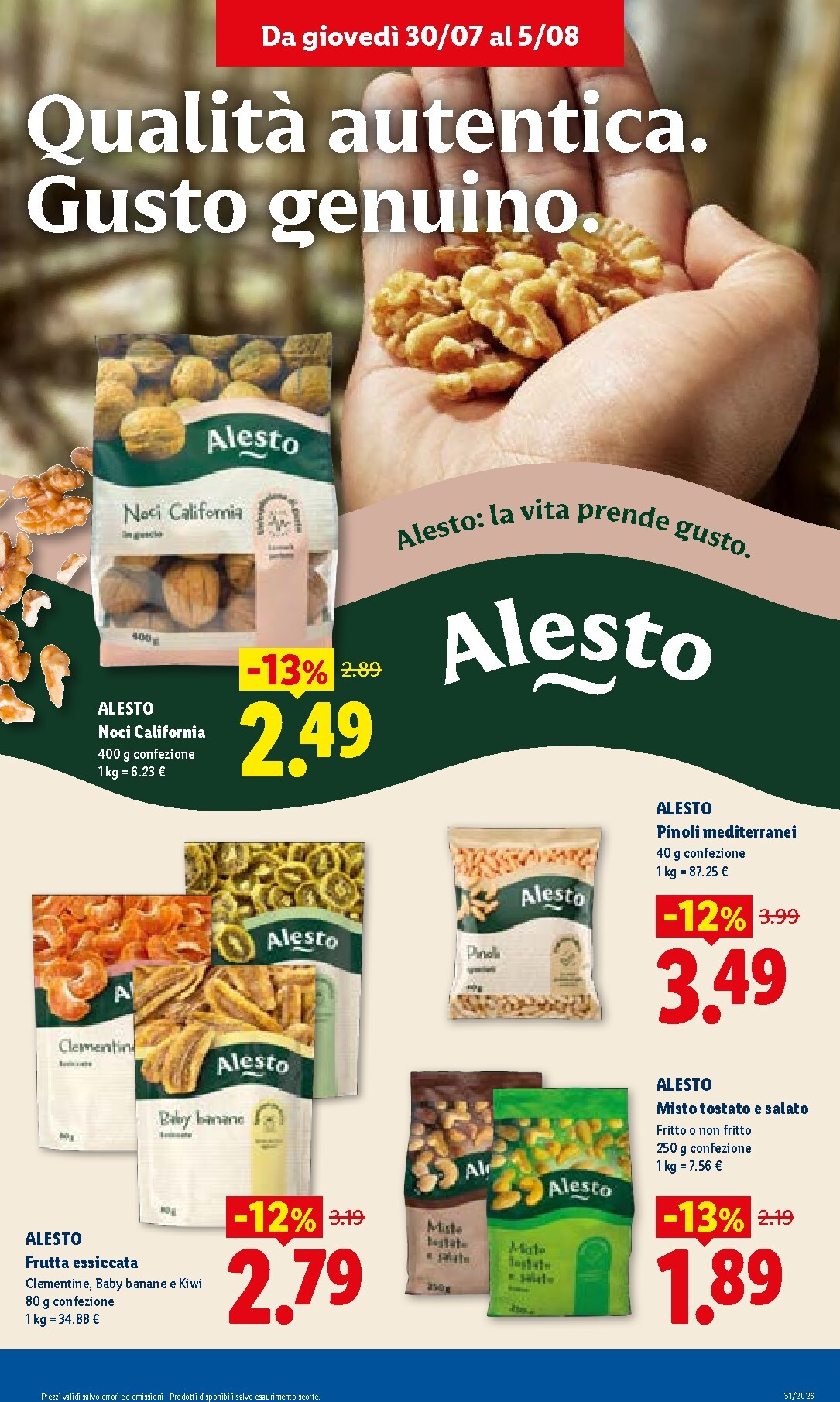 lidl - Volantino Lidl per la prossima settimana dal giovedì 30/07/2026 al mercoledì 05/08/2026 - page: 43