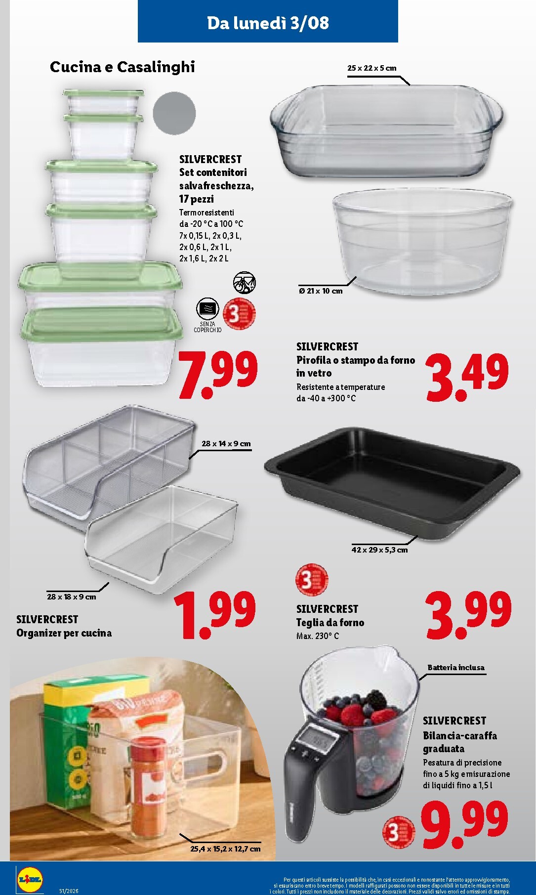 lidl - Volantino Lidl per la prossima settimana dal giovedì 30/07/2026 al mercoledì 05/08/2026 - page: 34