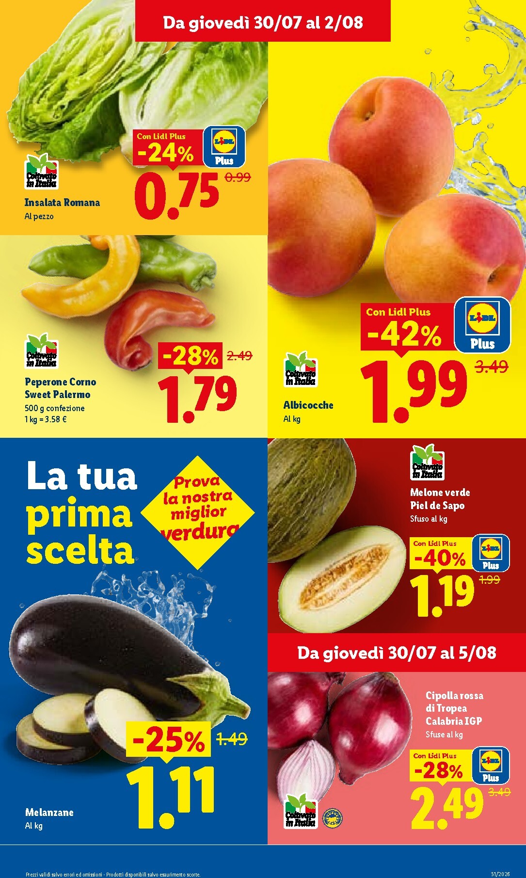 lidl - Volantino Lidl per la prossima settimana dal giovedì 30/07/2026 al mercoledì 05/08/2026 - page: 5