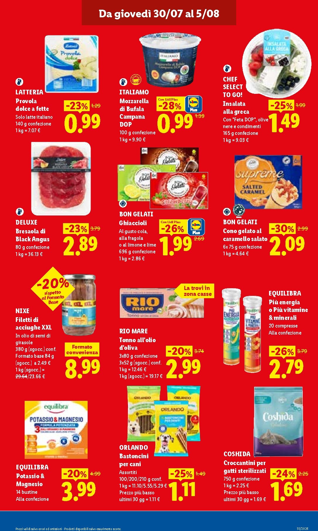 lidl - Volantino Lidl per la prossima settimana dal giovedì 30/07/2026 al mercoledì 05/08/2026 - page: 11