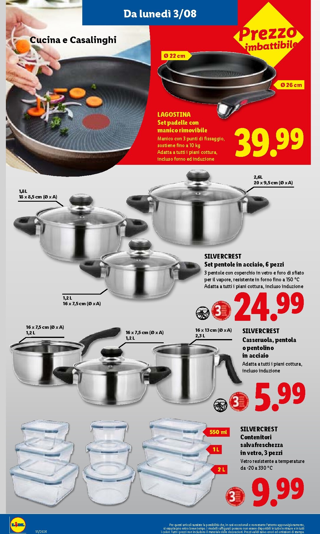 lidl - Volantino Lidl per la prossima settimana dal giovedì 30/07/2026 al mercoledì 05/08/2026 - page: 32