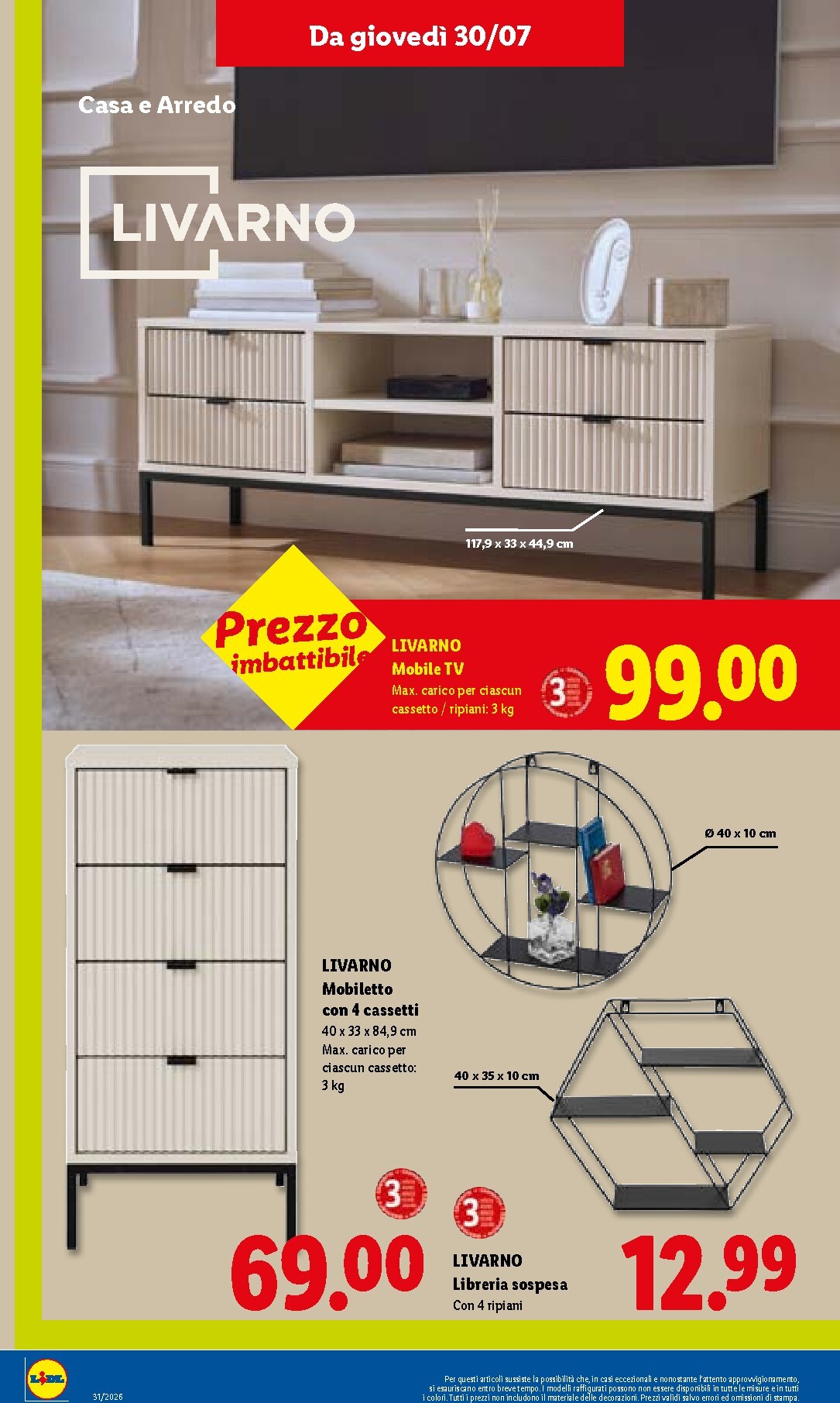 lidl - Volantino Lidl per la prossima settimana dal giovedì 30/07/2026 al mercoledì 05/08/2026 - page: 26