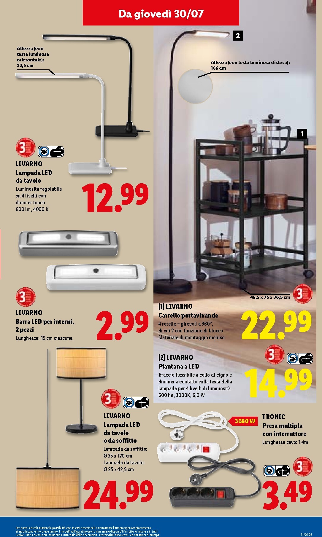 lidl - Volantino Lidl per la prossima settimana dal giovedì 30/07/2026 al mercoledì 05/08/2026 - page: 27
