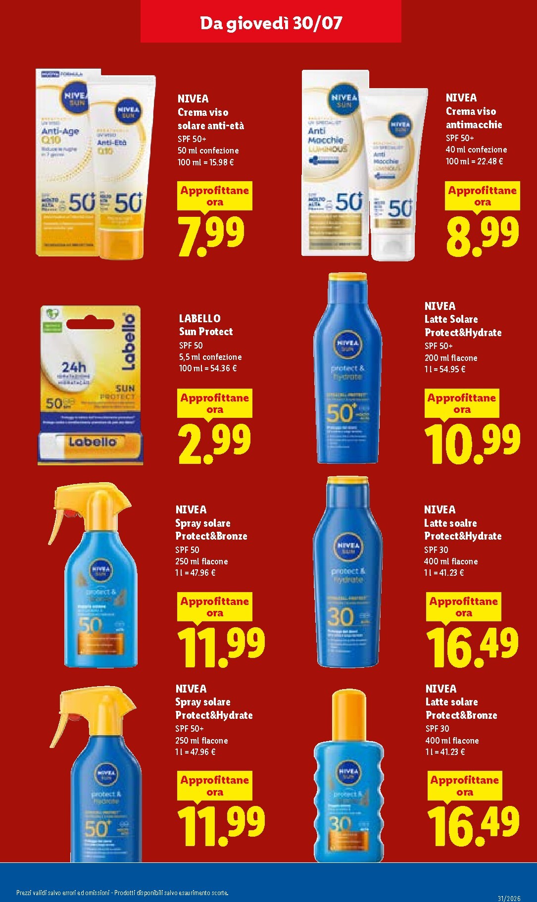 lidl - Volantino Lidl per la prossima settimana dal giovedì 30/07/2026 al mercoledì 05/08/2026 - page: 15