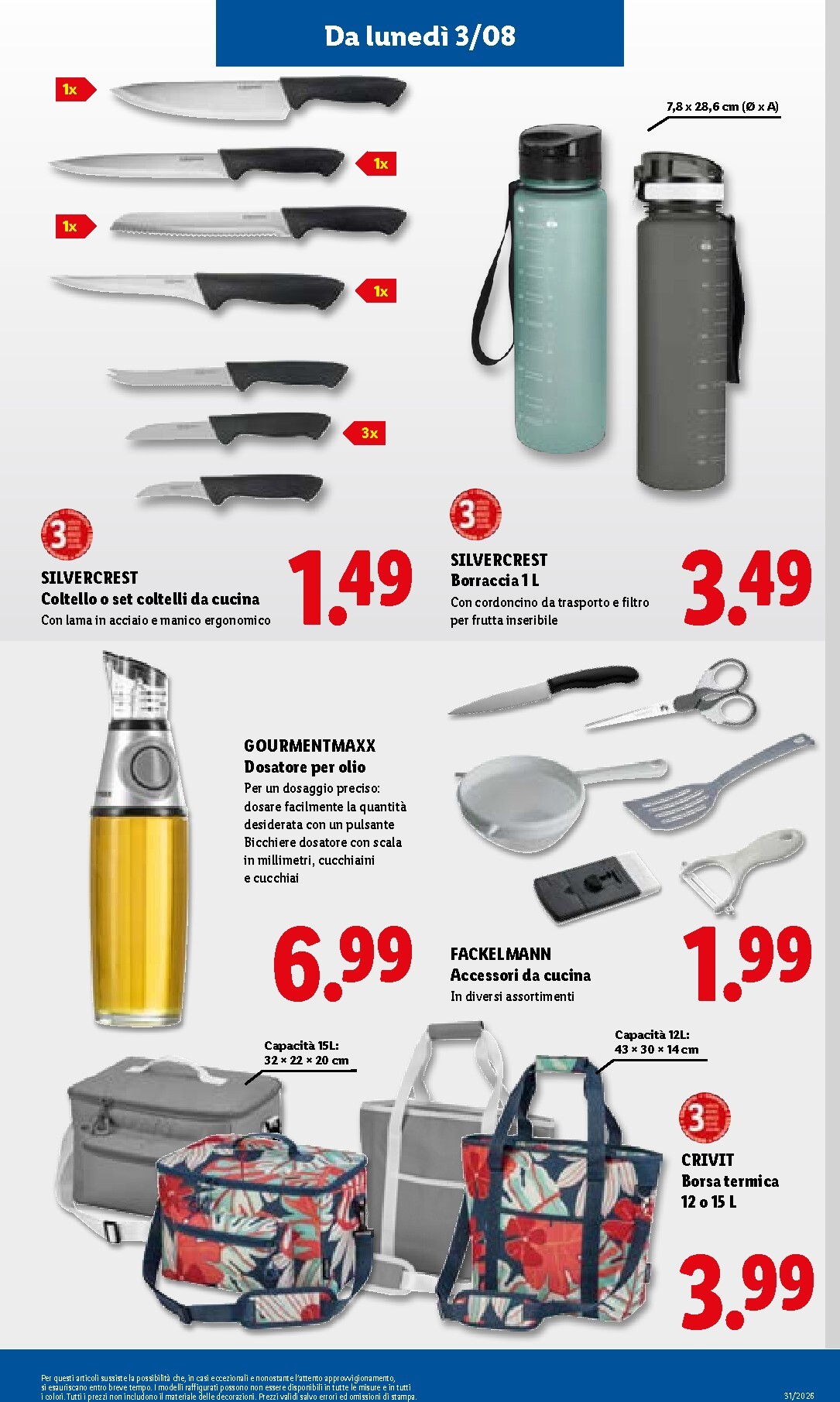 lidl - Volantino Lidl per la prossima settimana dal giovedì 30/07/2026 al mercoledì 05/08/2026 - page: 35