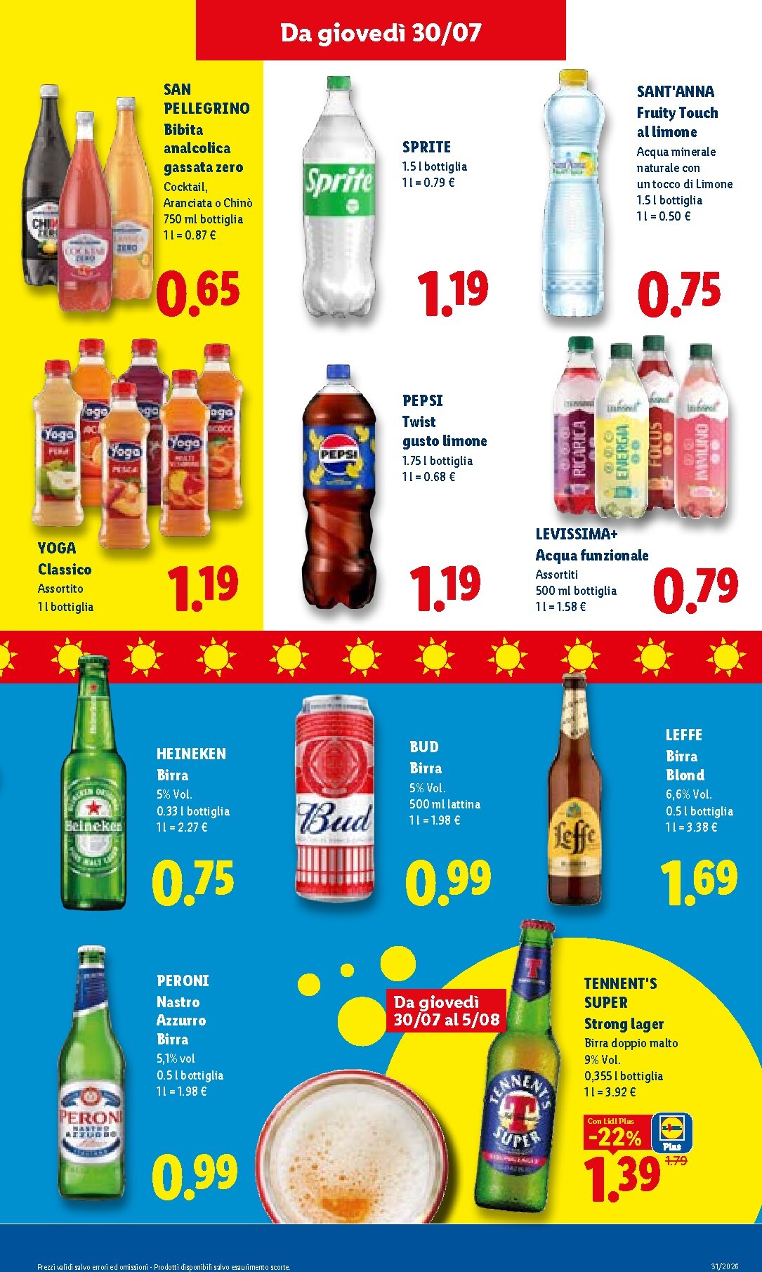 lidl - Volantino Lidl per la prossima settimana dal giovedì 30/07/2026 al mercoledì 05/08/2026 - page: 19