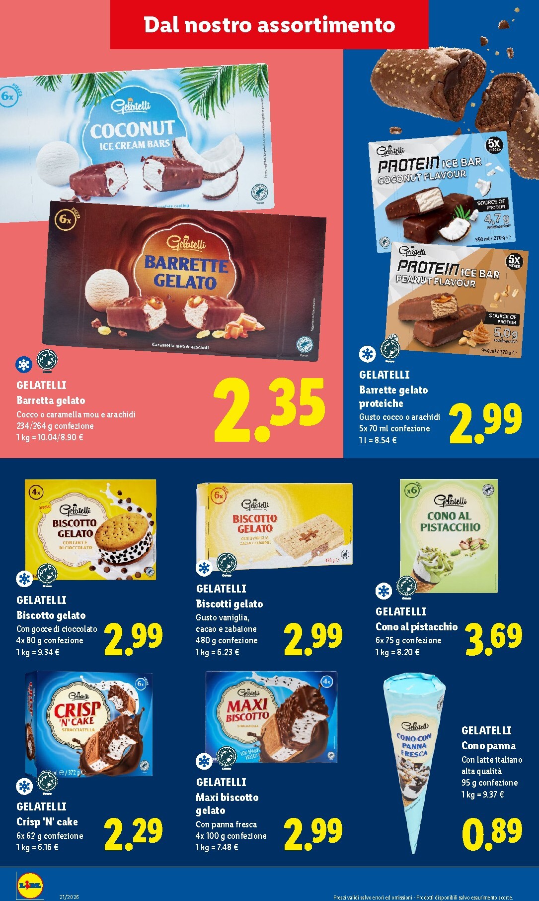 lidl - Volantino attuale di Lidl - Tutti i gusti dell'estate valido dal lunedì 27/07/2026 al domenica 02/08/2026 - page: 4