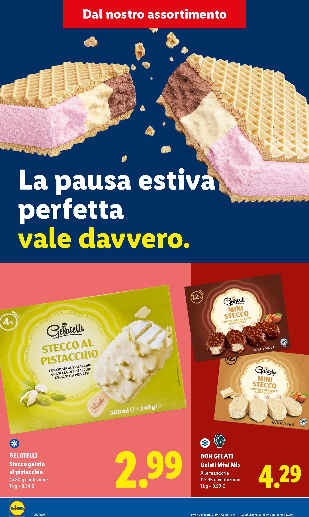 lidl - Volantino attuale di Lidl - Tutti i gusti dell'estate valido dal lunedì 03/08/2026 al domenica 09/08/2026 - page: 2