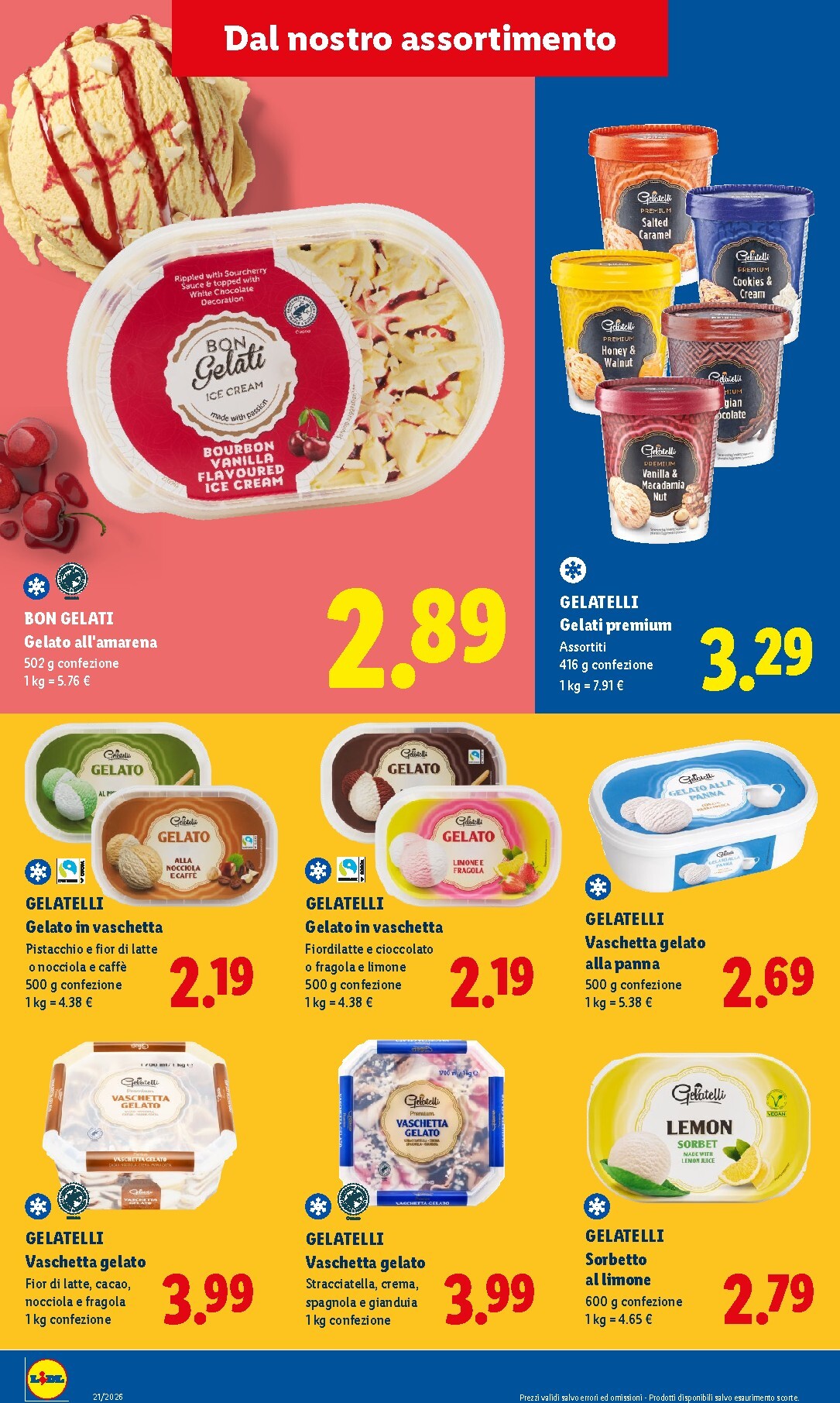 lidl - Volantino attuale di Lidl - Tutti i gusti dell'estate valido dal lunedì 03/08/2026 al domenica 09/08/2026 - page: 6