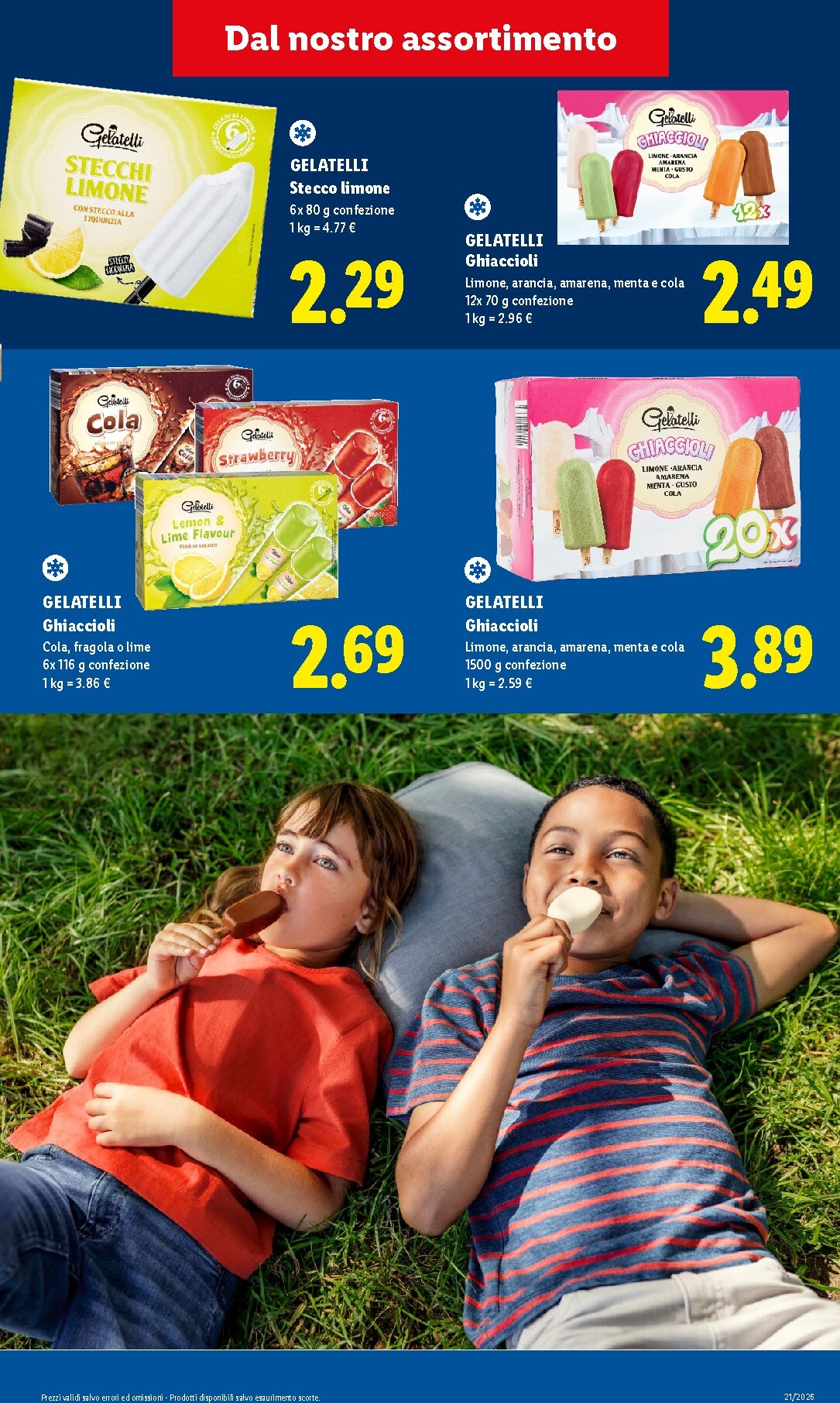 lidl - Volantino attuale di Lidl - Tutti i gusti dell'estate valido dal lunedì 03/08/2026 al domenica 09/08/2026 - page: 11
