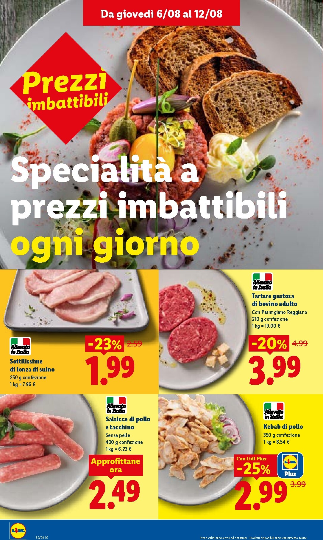 lidl - Volantino futuro Lidl valido dal giovedì 06/08/2026 al mercoledì 12/08/2026 - page: 8