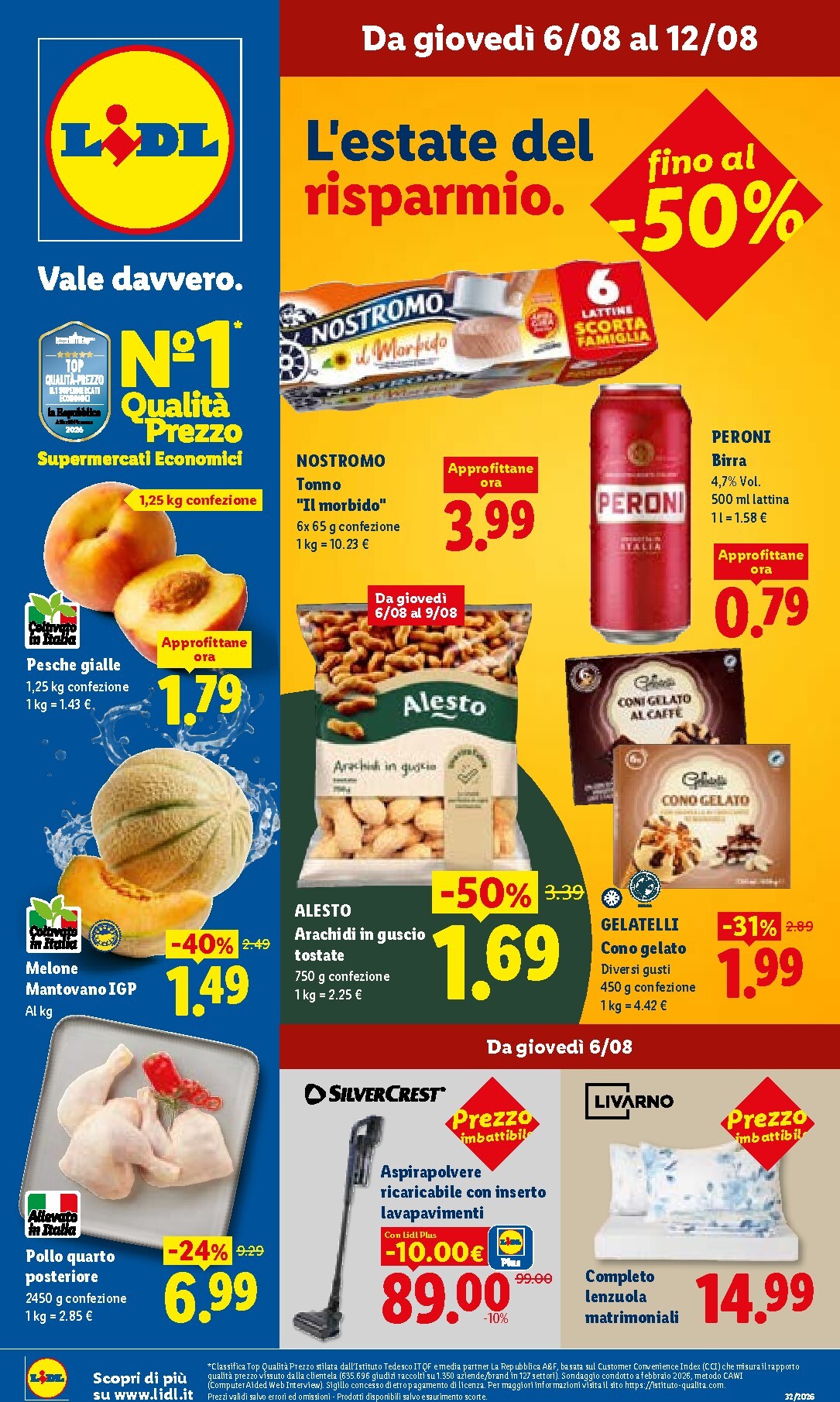 lidl - Volantino attuale di Lidl valido dal giovedì 06/08/2026 al mercoledì 12/08/2026