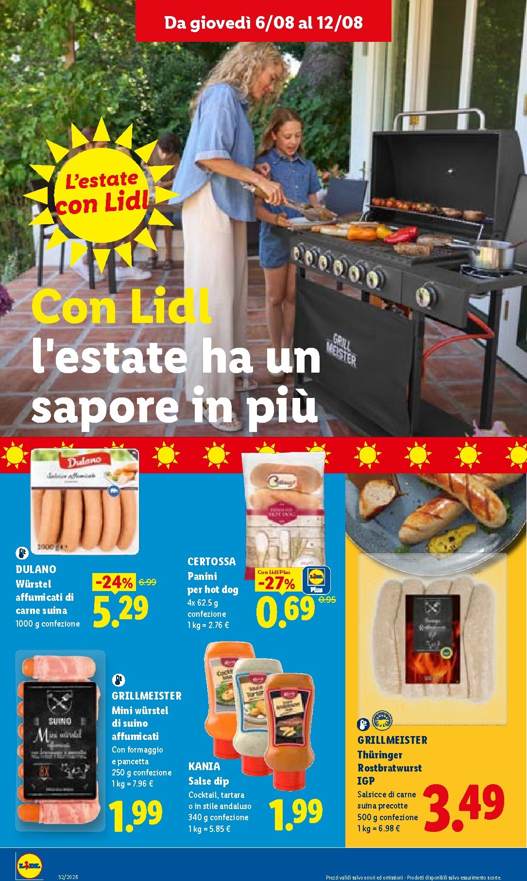 lidl - Volantino attuale di Lidl valido dal giovedì 06/08/2026 al mercoledì 12/08/2026 - page: 22