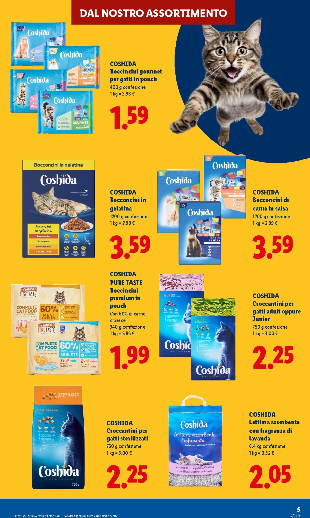 lidl - Volantino attuale di Lidl - Offerte per Animali valido dal giovedì 06/08/2026 al mercoledì 12/08/2026 - page: 5