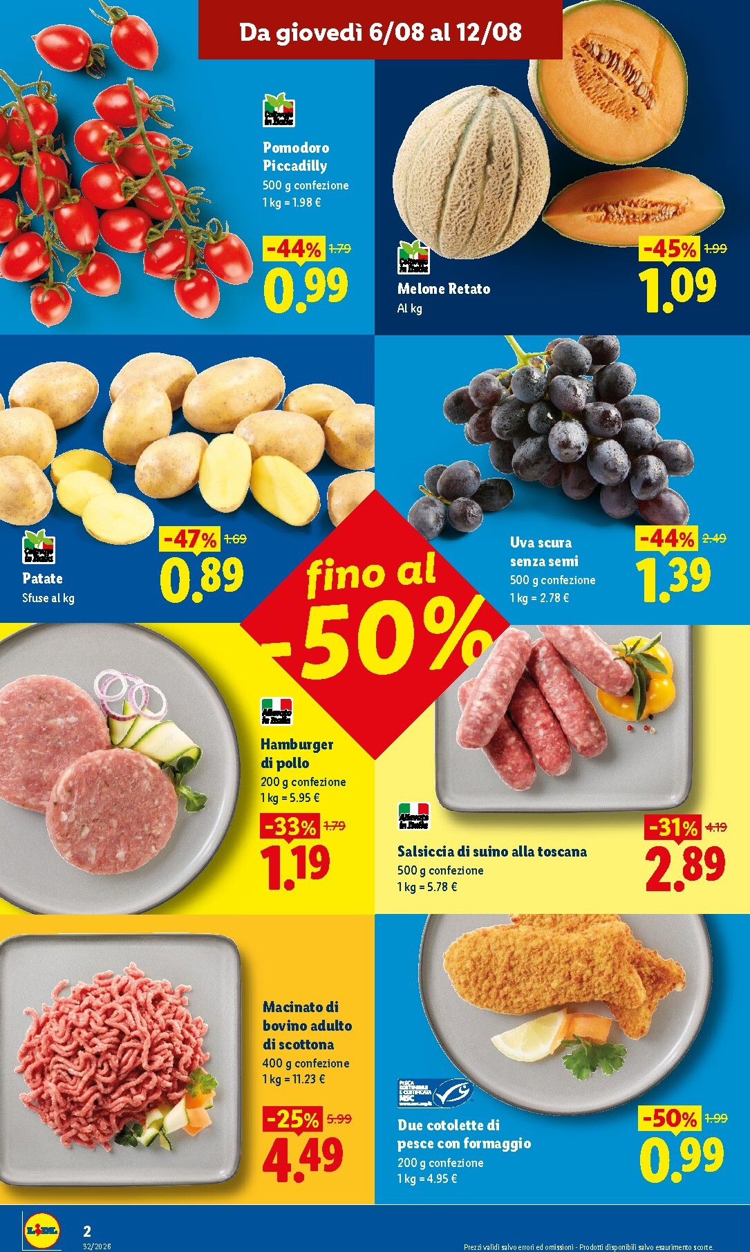 lidl - Volantino attuale di Lidl - Tortoreto Lido valido dal giovedì 06/08/2026 al mercoledì 12/08/2026 - page: 2