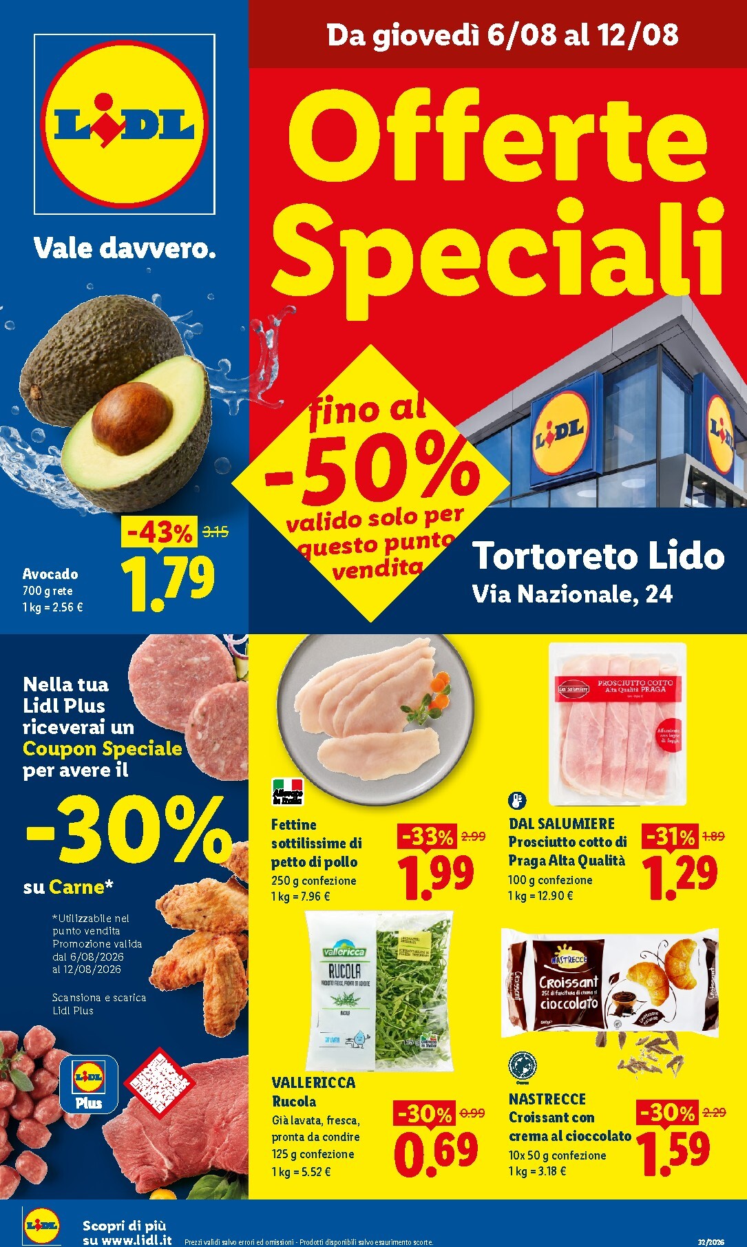 lidl - Volantino attuale di Lidl - Tortoreto Lido valido dal giovedì 06/08/2026 al mercoledì 12/08/2026