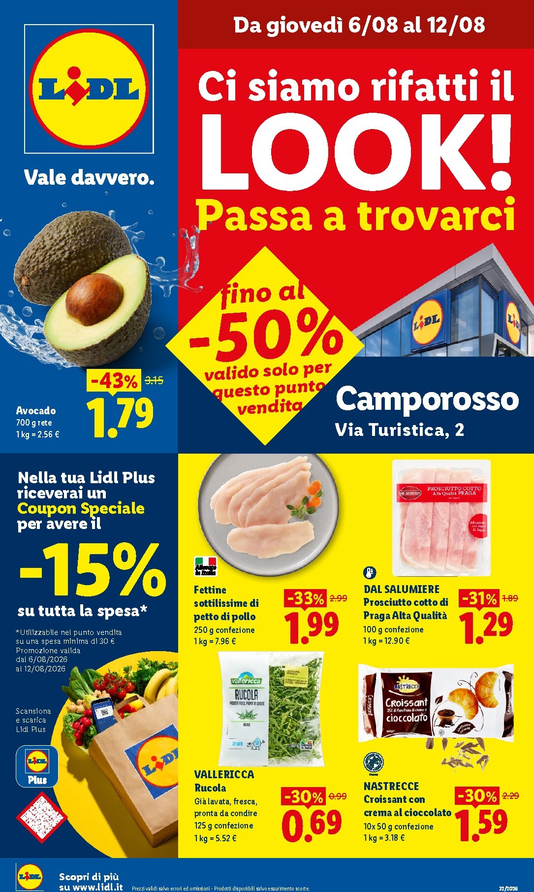 lidl - Volantino attuale di Lidl - Camporosso valido dal giovedì 06/08/2026 al mercoledì 12/08/2026