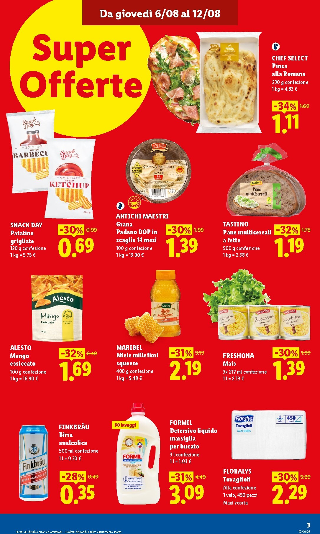 lidl - Volantino attuale di Lidl - Camporosso valido dal giovedì 06/08/2026 al mercoledì 12/08/2026 - page: 3