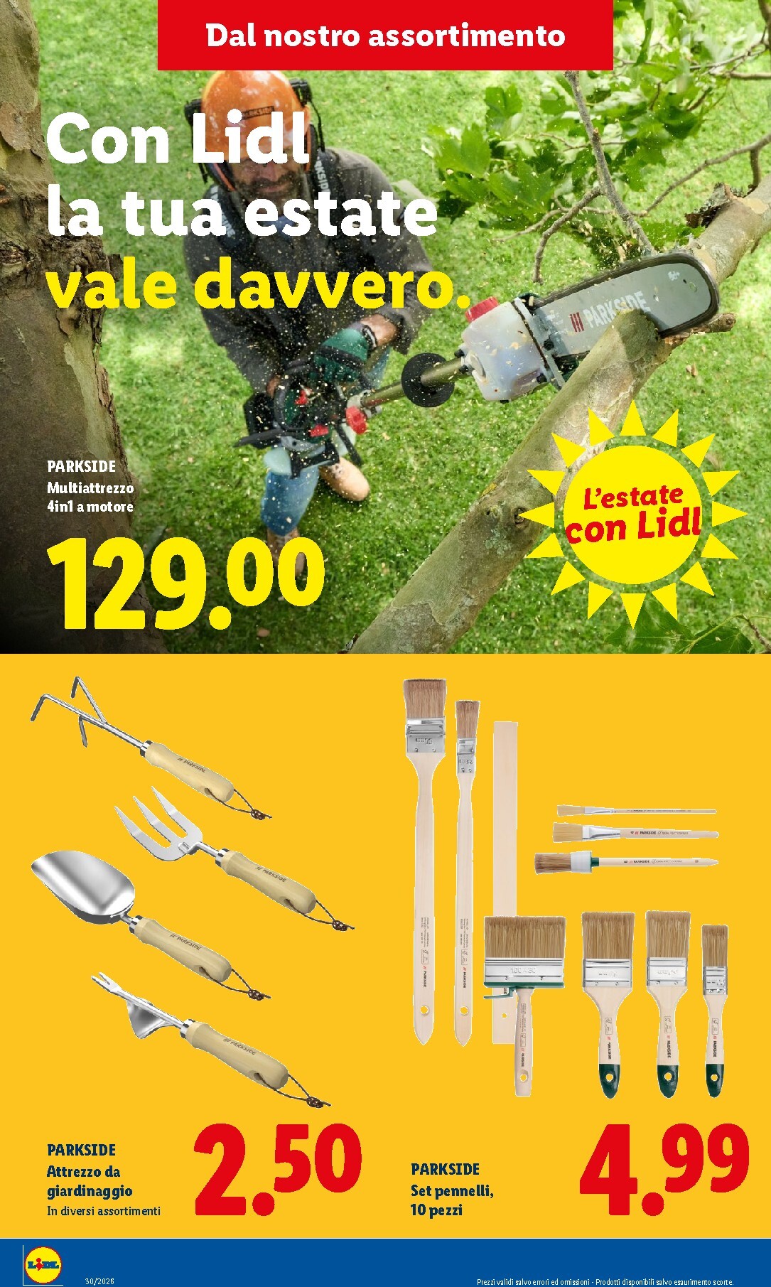 lidl - Volantino Lidl - Godersi l'estate vale davvero per la prossima settimana dal lunedì 10/08/2026 al domenica 16/08/2026 - page: 24