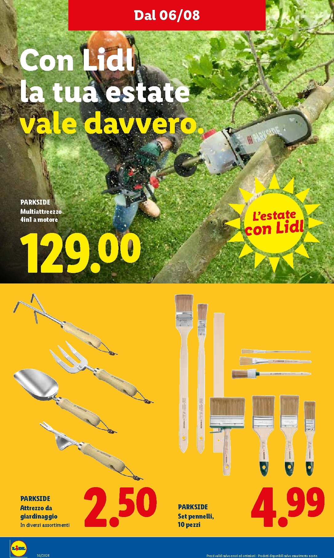 lidl - Volantino attuale di Lidl - Offerte Speciali valido dal lunedì 03/08/2026 al domenica 09/08/2026 - page: 24
