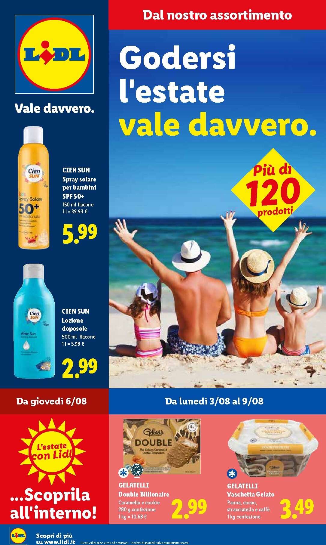 lidl - Volantino attuale di Lidl - Offerte Speciali valido dal lunedì 03/08/2026 al domenica 09/08/2026