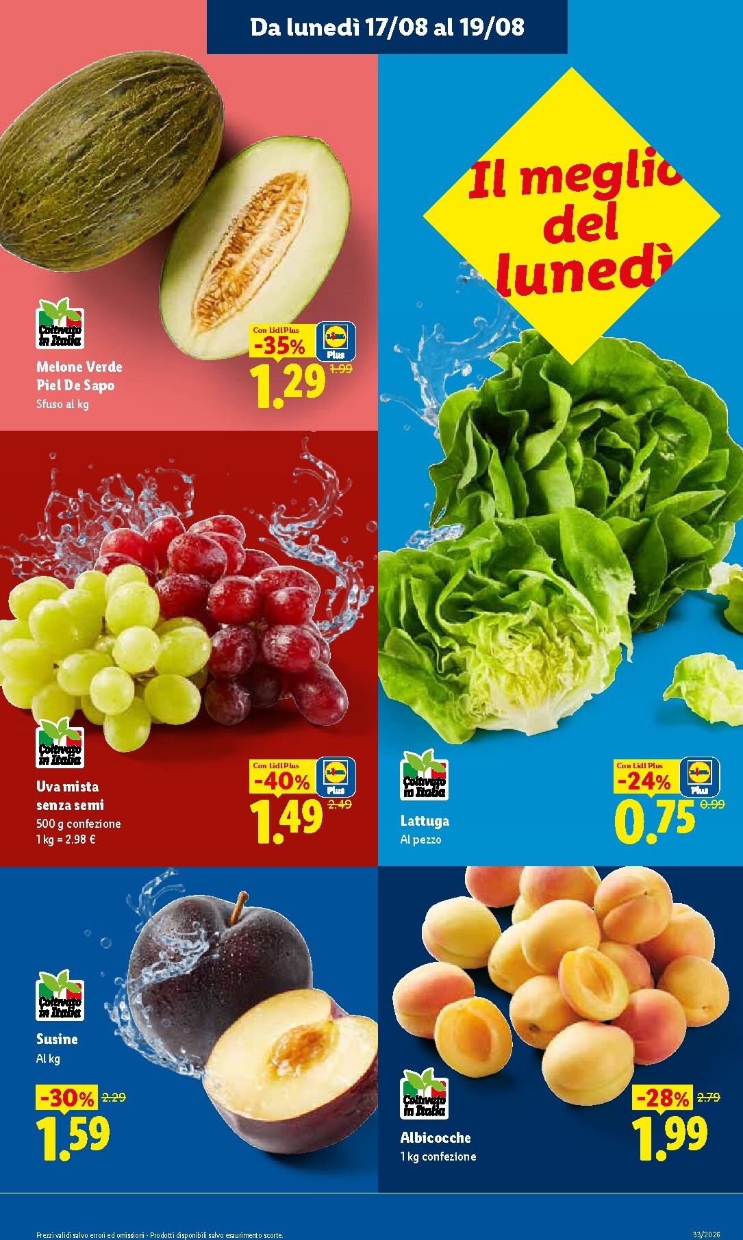 lidl - Volantino Lidl - Fresca e conveniente per la prossima settimana dal giovedì 13/08/2026 al mercoledì 19/08/2026 - page: 5
