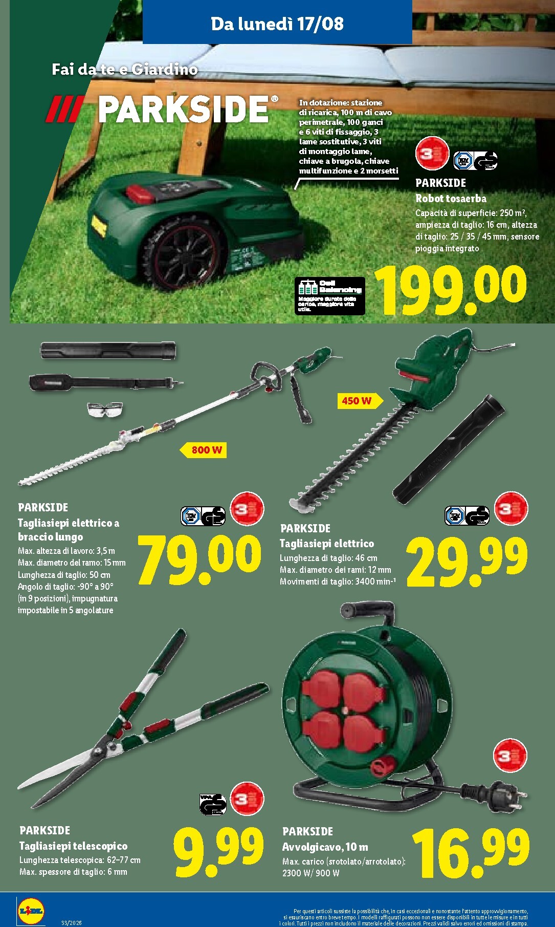 lidl - Volantino Lidl per la prossima settimana dal giovedì 13/08/2026 al mercoledì 19/08/2026 - page: 32