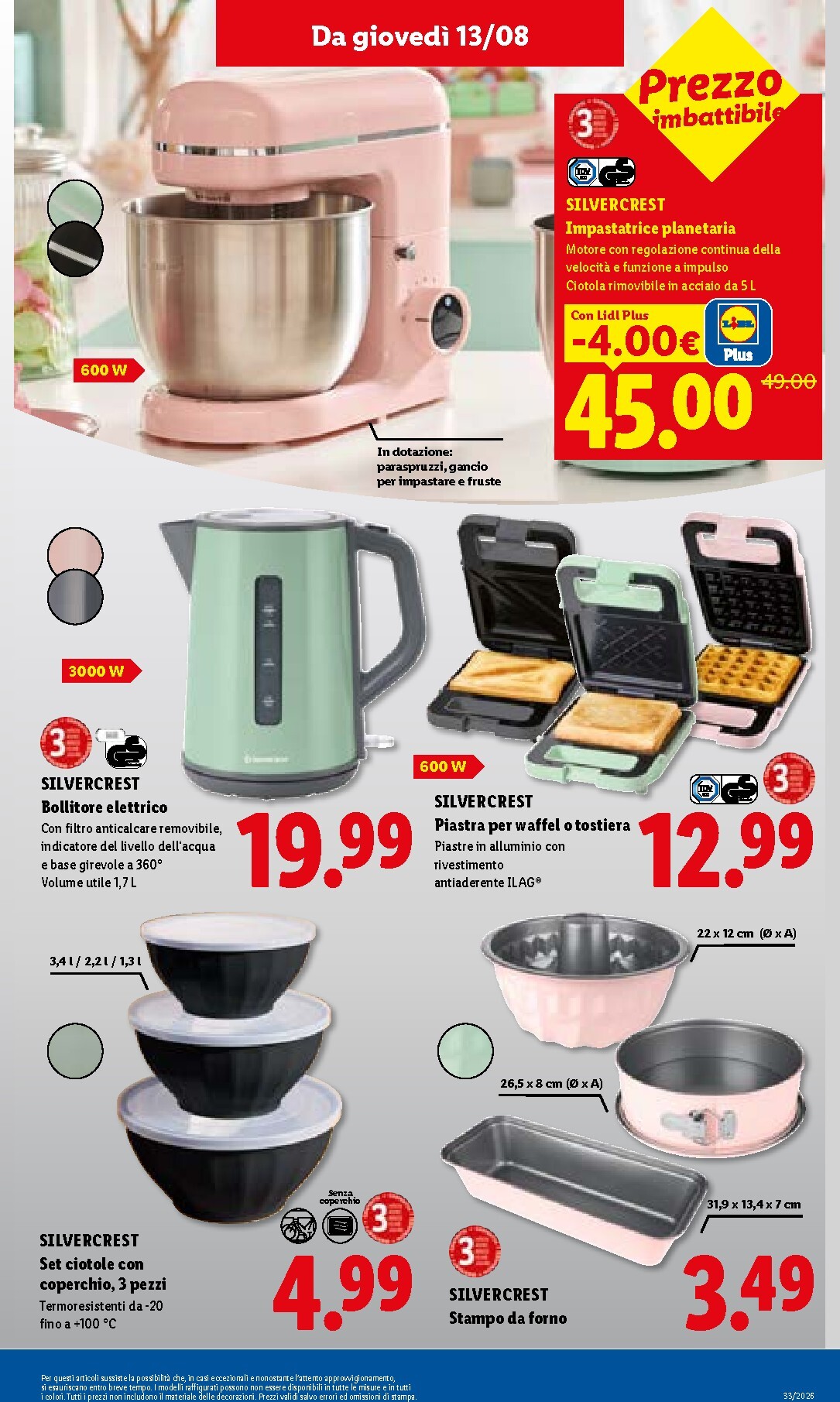 lidl - Volantino Lidl per la prossima settimana dal giovedì 13/08/2026 al mercoledì 19/08/2026 - page: 21