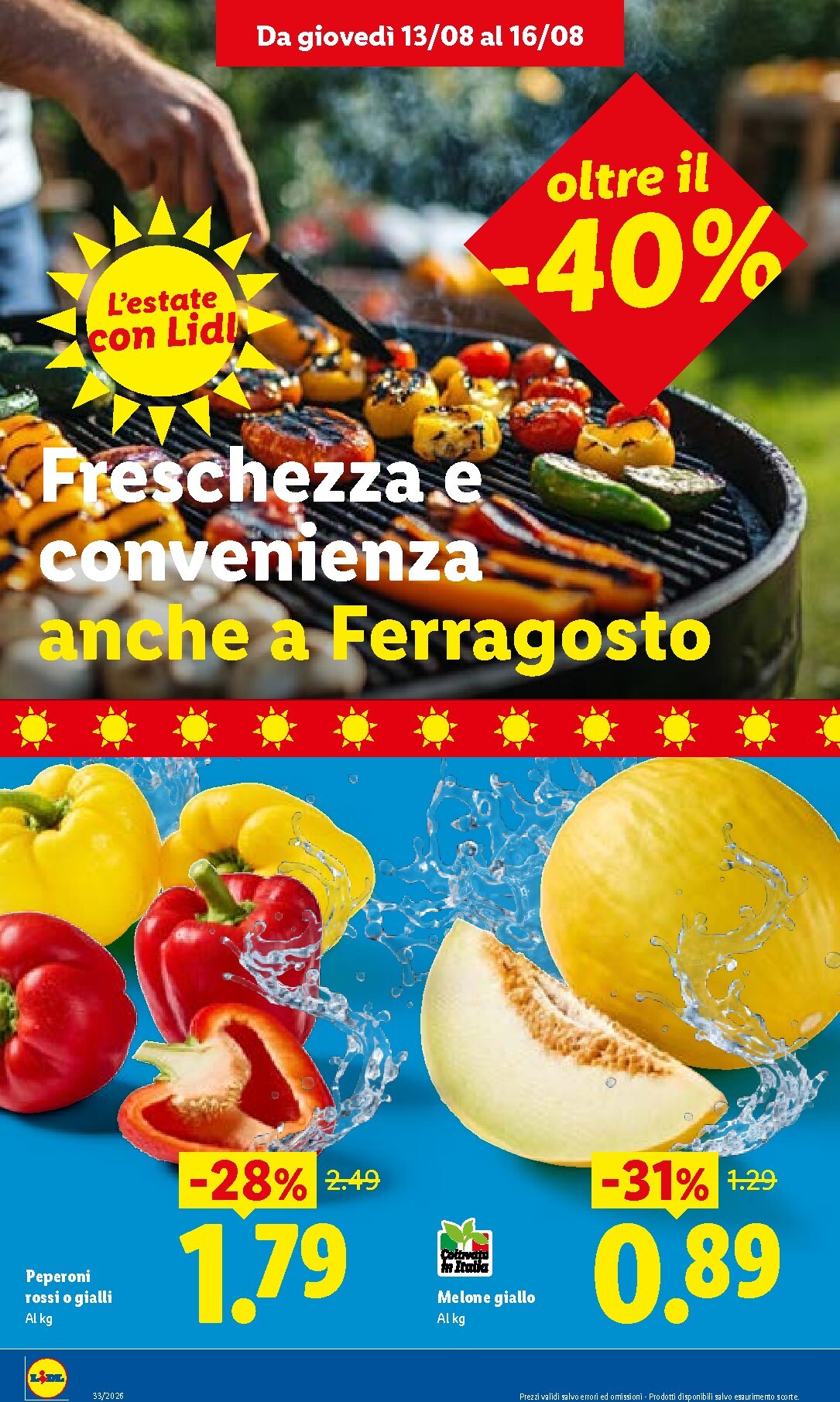 lidl - Volantino Lidl per la prossima settimana dal giovedì 13/08/2026 al mercoledì 19/08/2026 - page: 4
