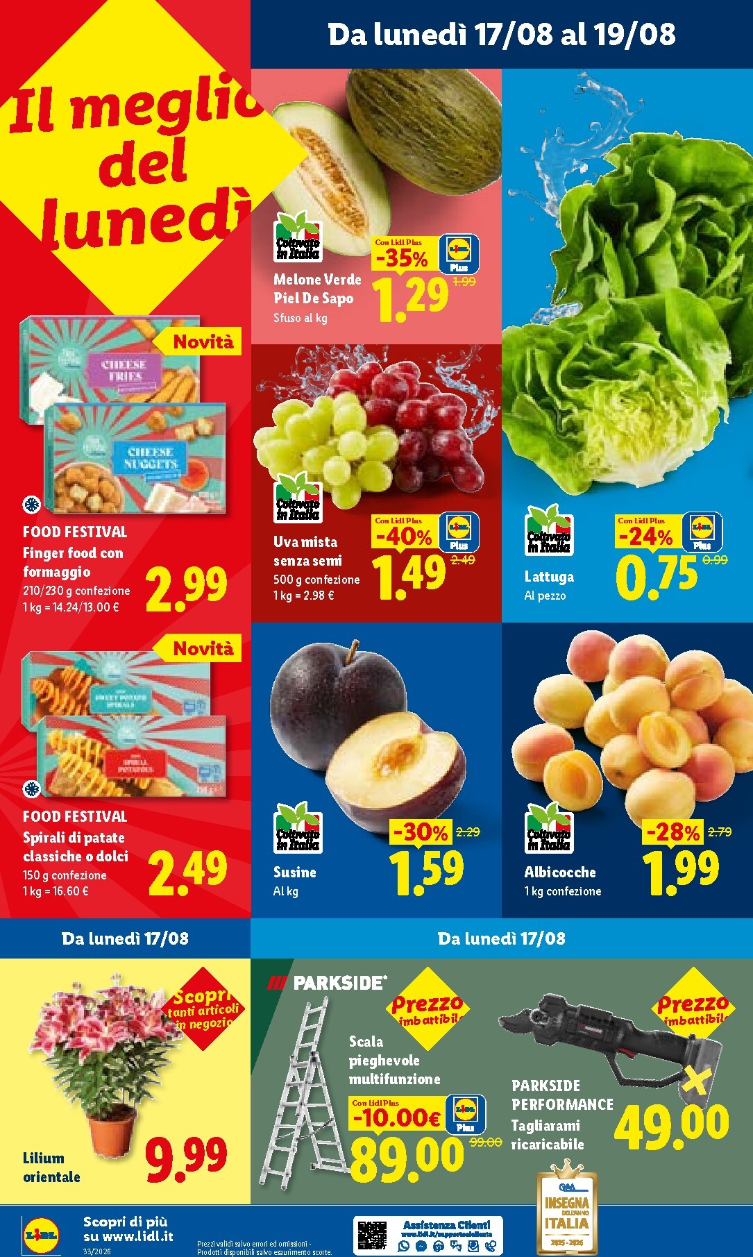 lidl - Volantino Lidl per la prossima settimana dal giovedì 13/08/2026 al mercoledì 19/08/2026 - page: 45