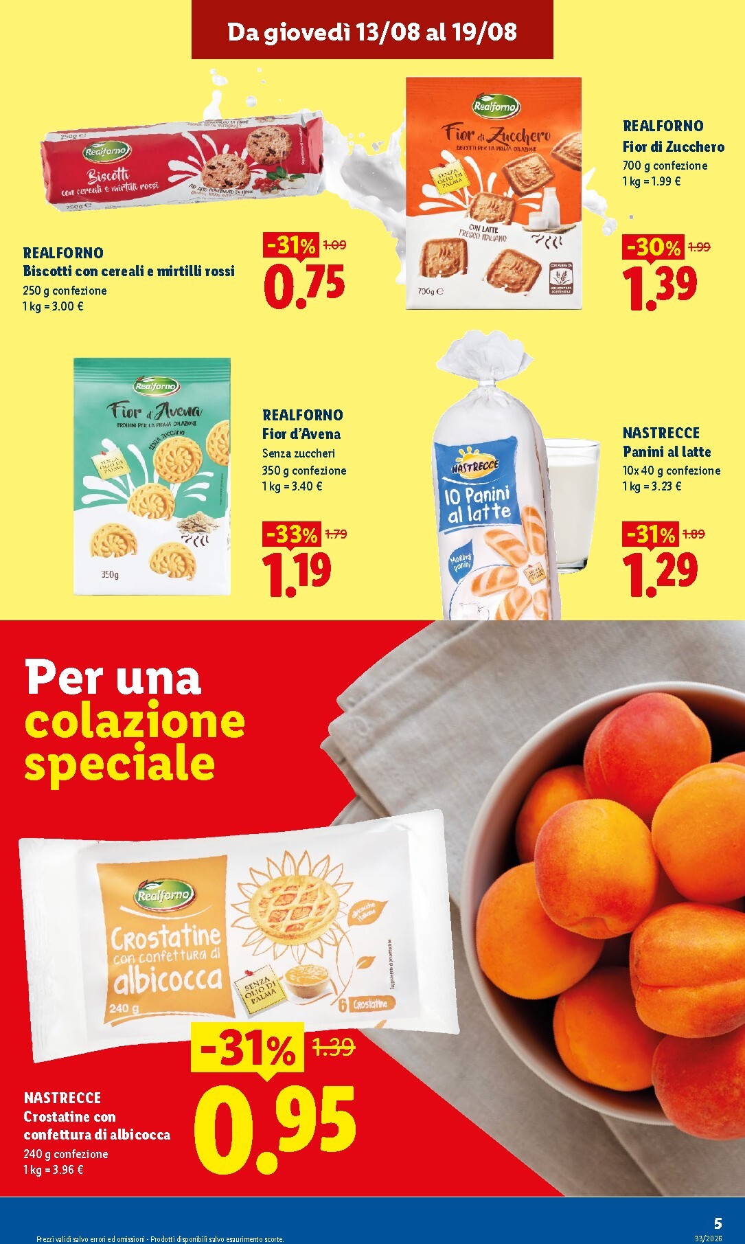 lidl - Volantino Lidl - Nuova apertura Passa a trovarci per la prossima settimana dal giovedì 13/08/2026 al mercoledì 19/08/2026 - page: 5