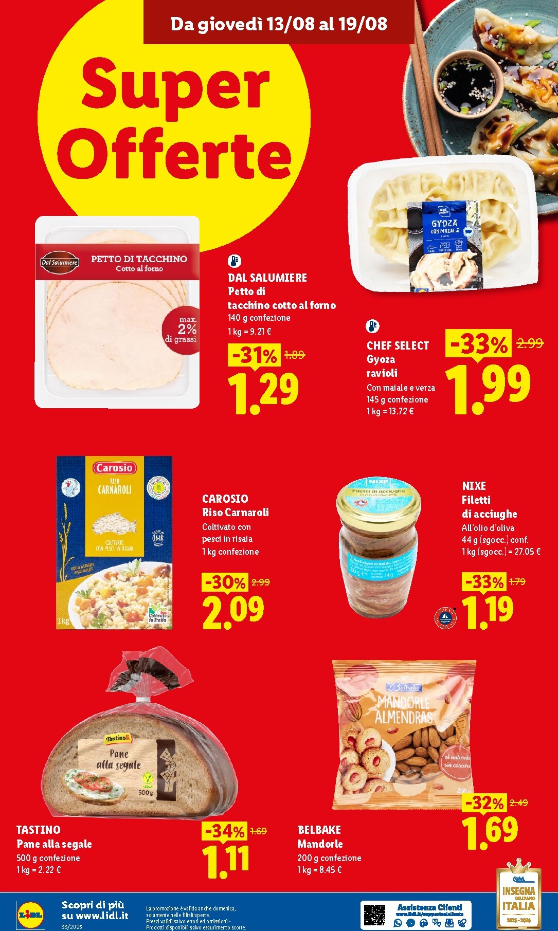 lidl - Volantino Lidl - Nuova apertura Passa a trovarci per la prossima settimana dal giovedì 13/08/2026 al mercoledì 19/08/2026 - page: 8