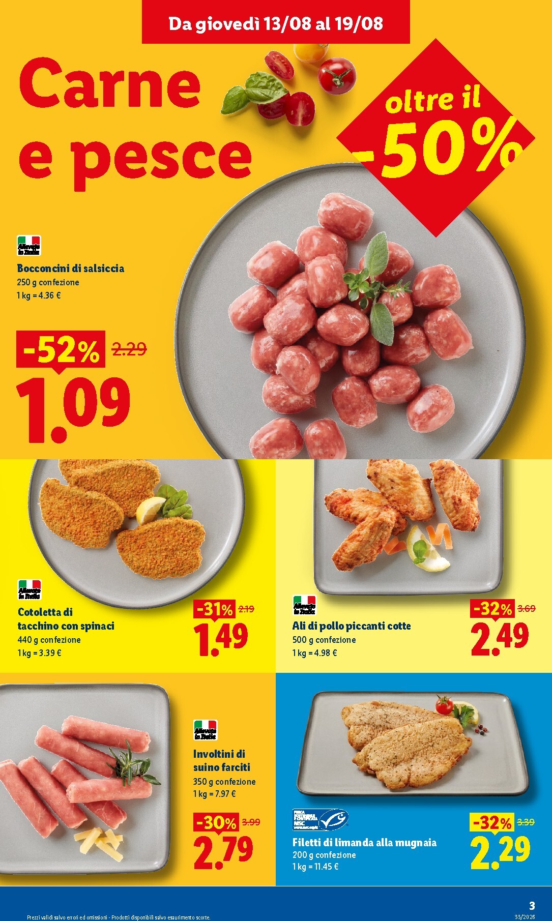 lidl - Volantino Lidl - Nuova apertura Passa a trovarci per la prossima settimana dal giovedì 13/08/2026 al mercoledì 19/08/2026 - page: 3