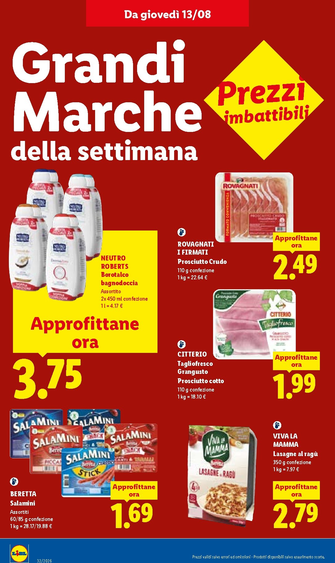 lidl - Volantino futuro Lidl valido dal giovedì 13/08/2026 al mercoledì 19/08/2026 - page: 18