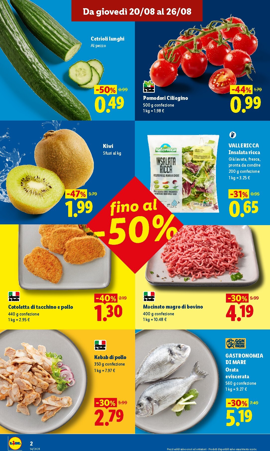 lidl - Volantino Lidl - Ci siamo rifatti il look per la prossima settimana dal giovedì 20/08/2026 al mercoledì 26/08/2026 - page: 2