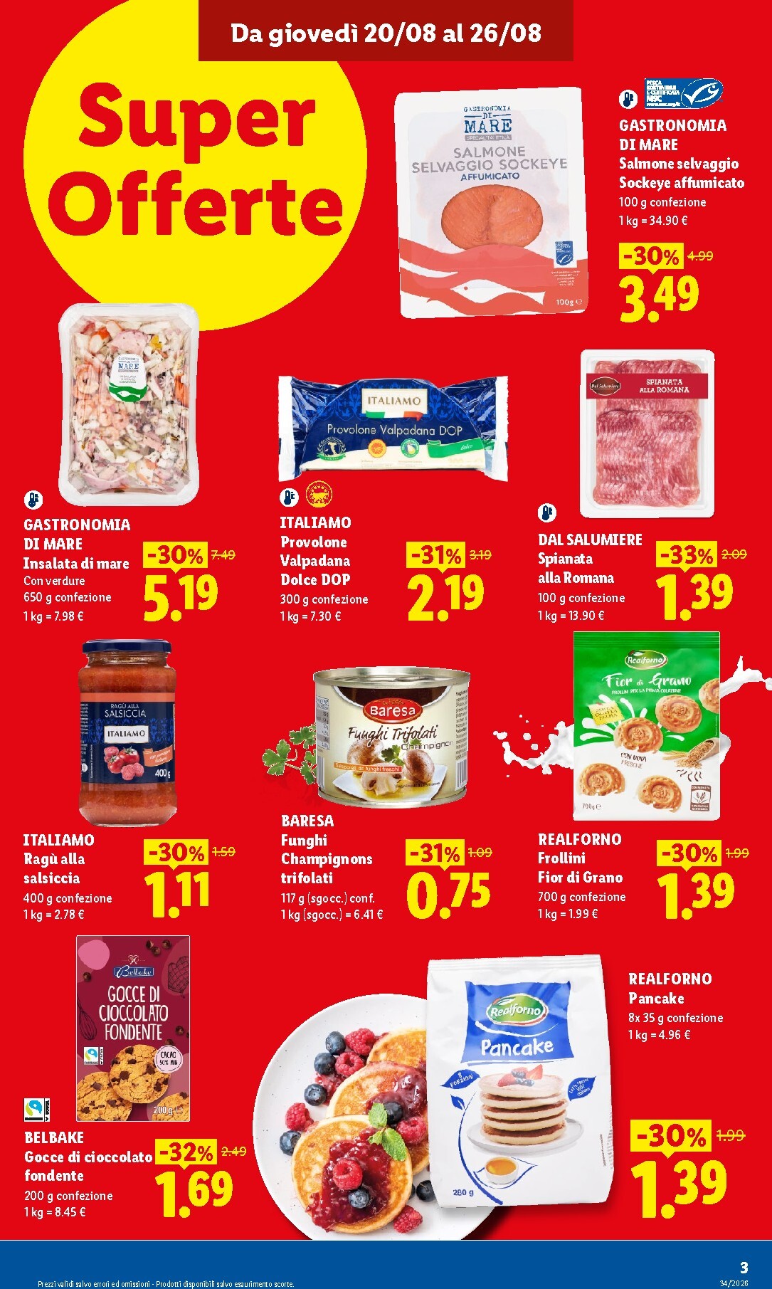 lidl - Volantino Lidl - Ci siamo rifatti il look per la prossima settimana dal giovedì 20/08/2026 al mercoledì 26/08/2026 - page: 3